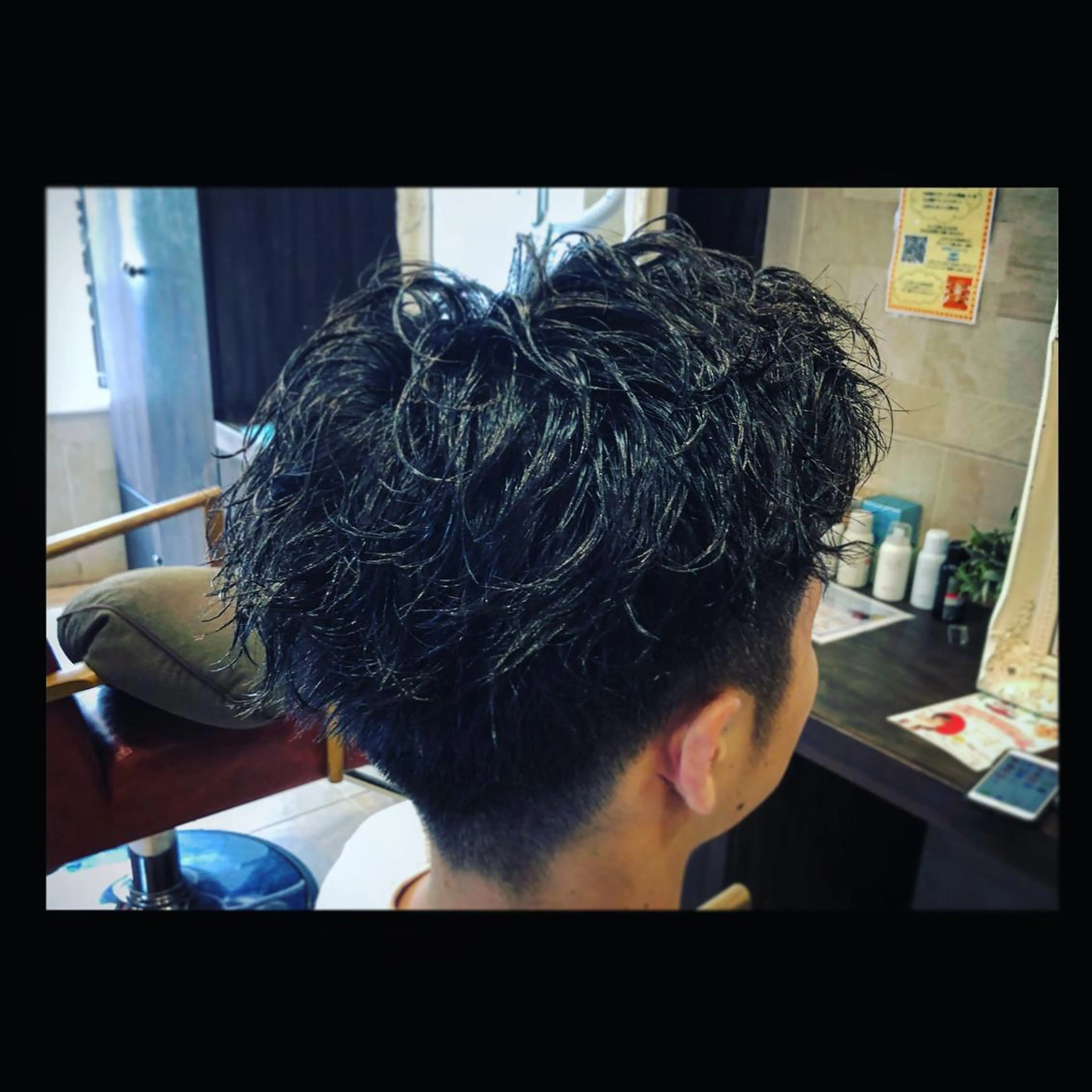 パーマ メンズ カット パーマ トリートメント 💈大人の渋髪💈 店長　大橋侑弥のヘアスタイル