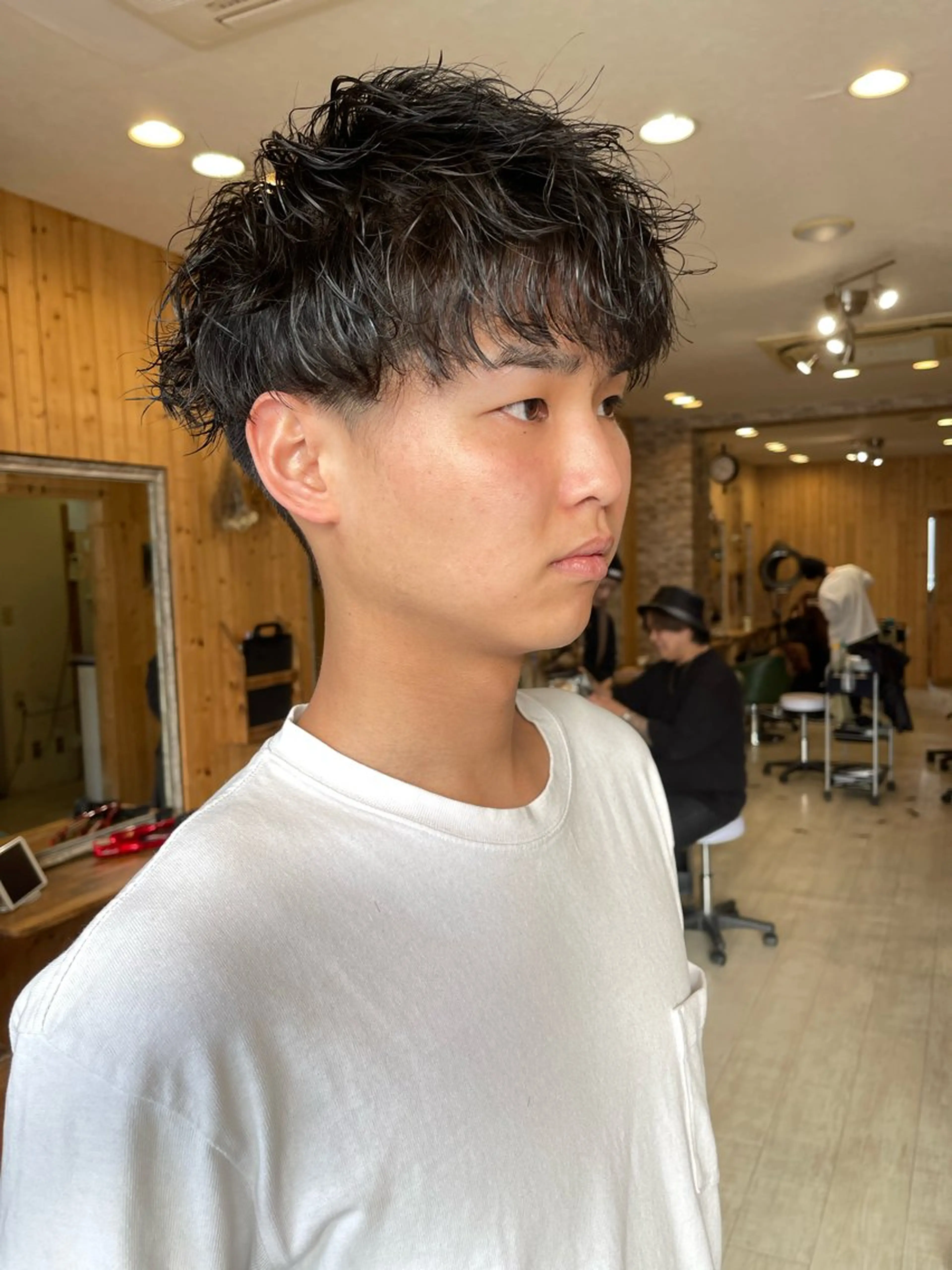 パーマ メンズ カット 谷山銀二郎/ 副店長のヘアスタイル
