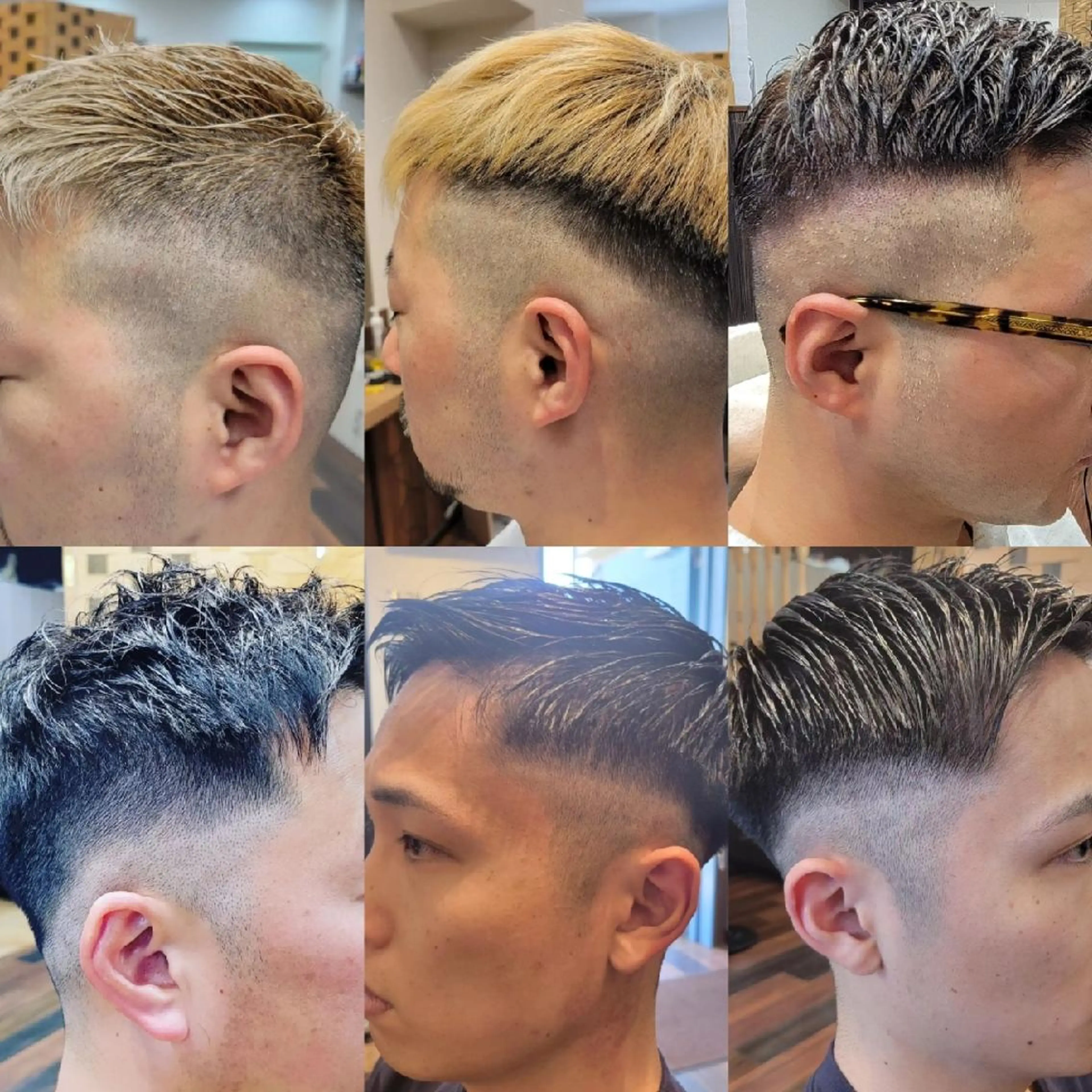 ショート メンズ フェードカット カット notoa所属・notoa(ﾉﾄｱ) TAKAのヘアスタイル