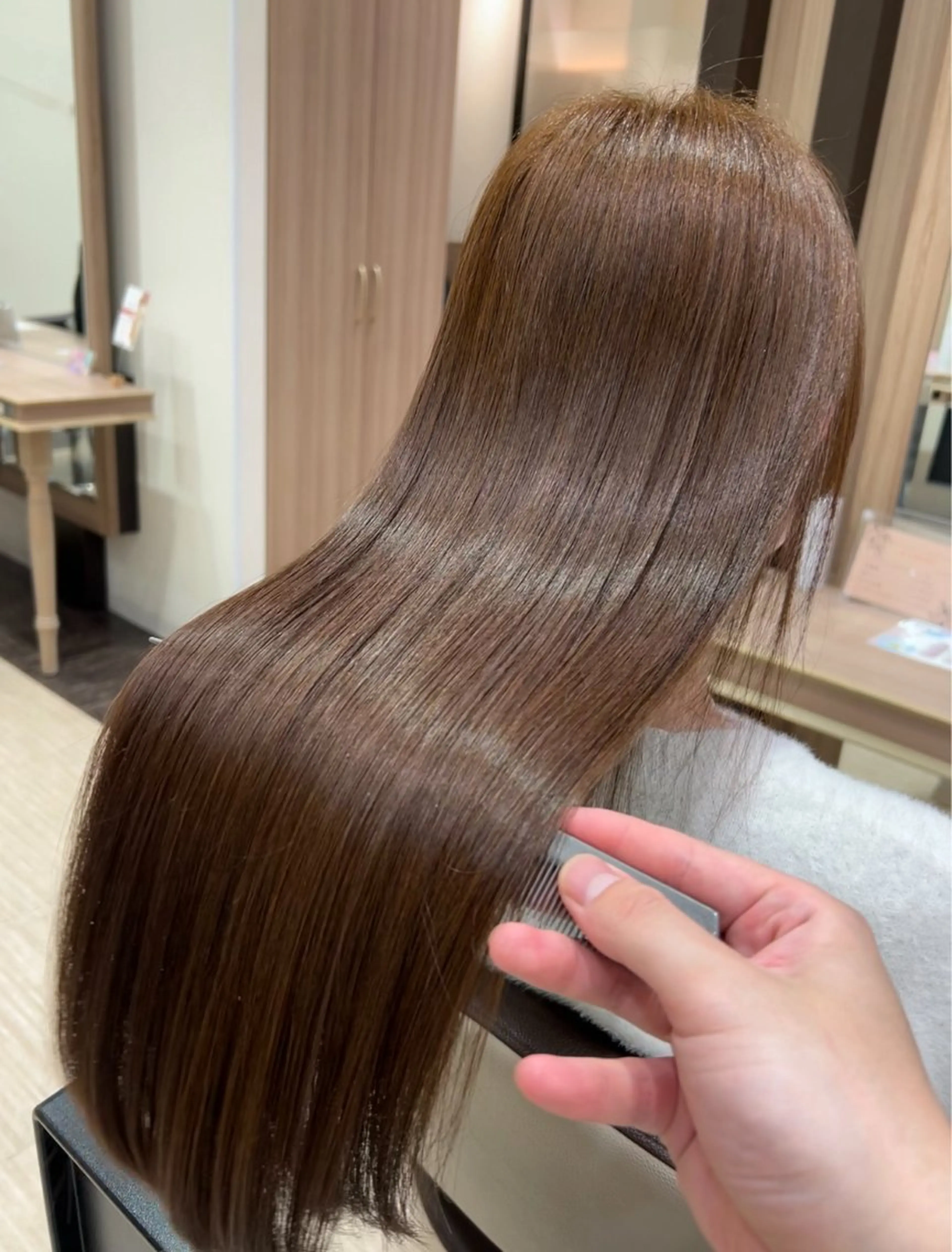 ロング カット ヘアカラー トリートメント 🌹髪質改善縮毛特化 小山正悟🌹のヘアスタイル