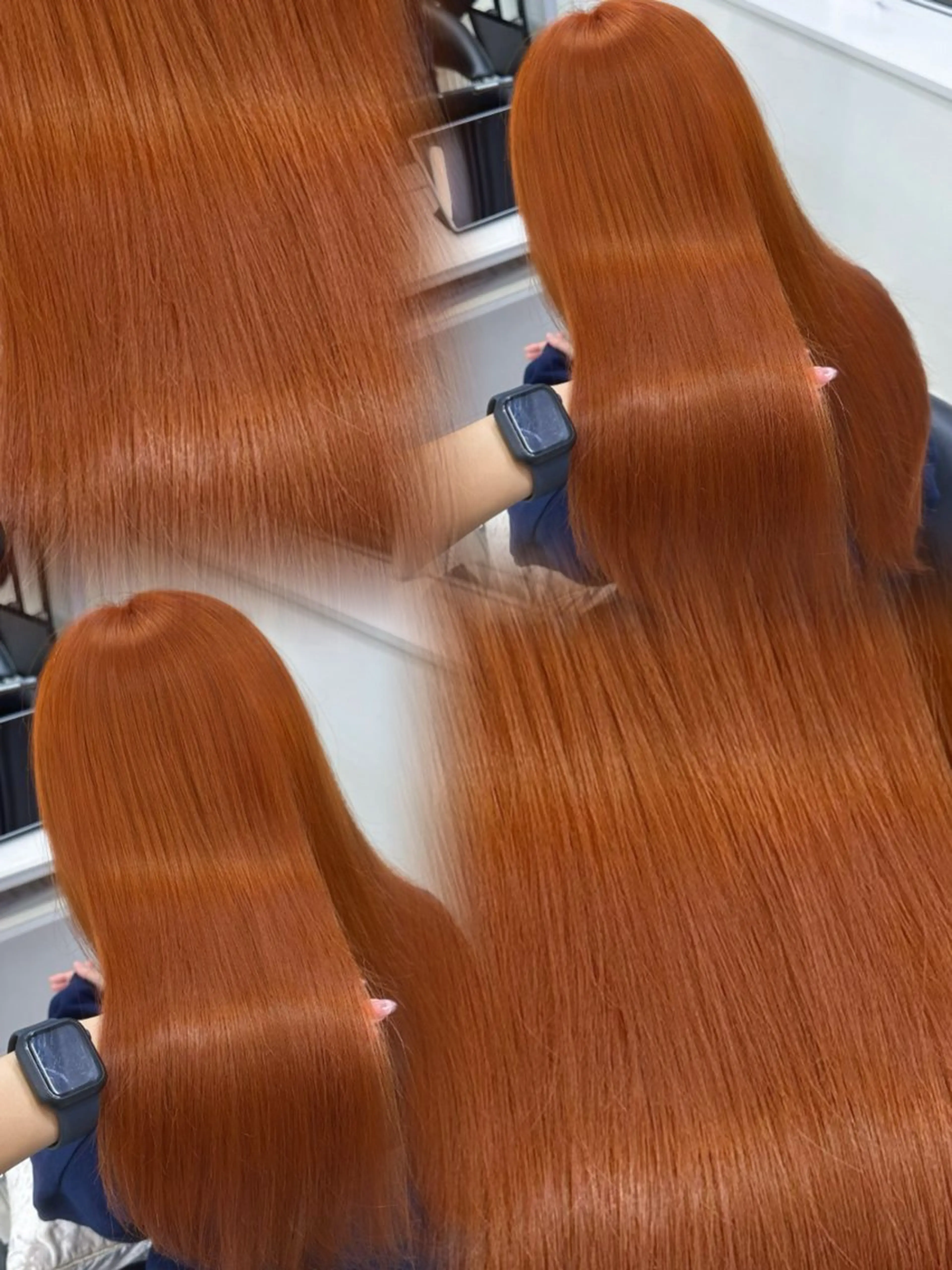 ブリーチなしダブルカラー(高保湿2stepトリートメント付✨️)の写真