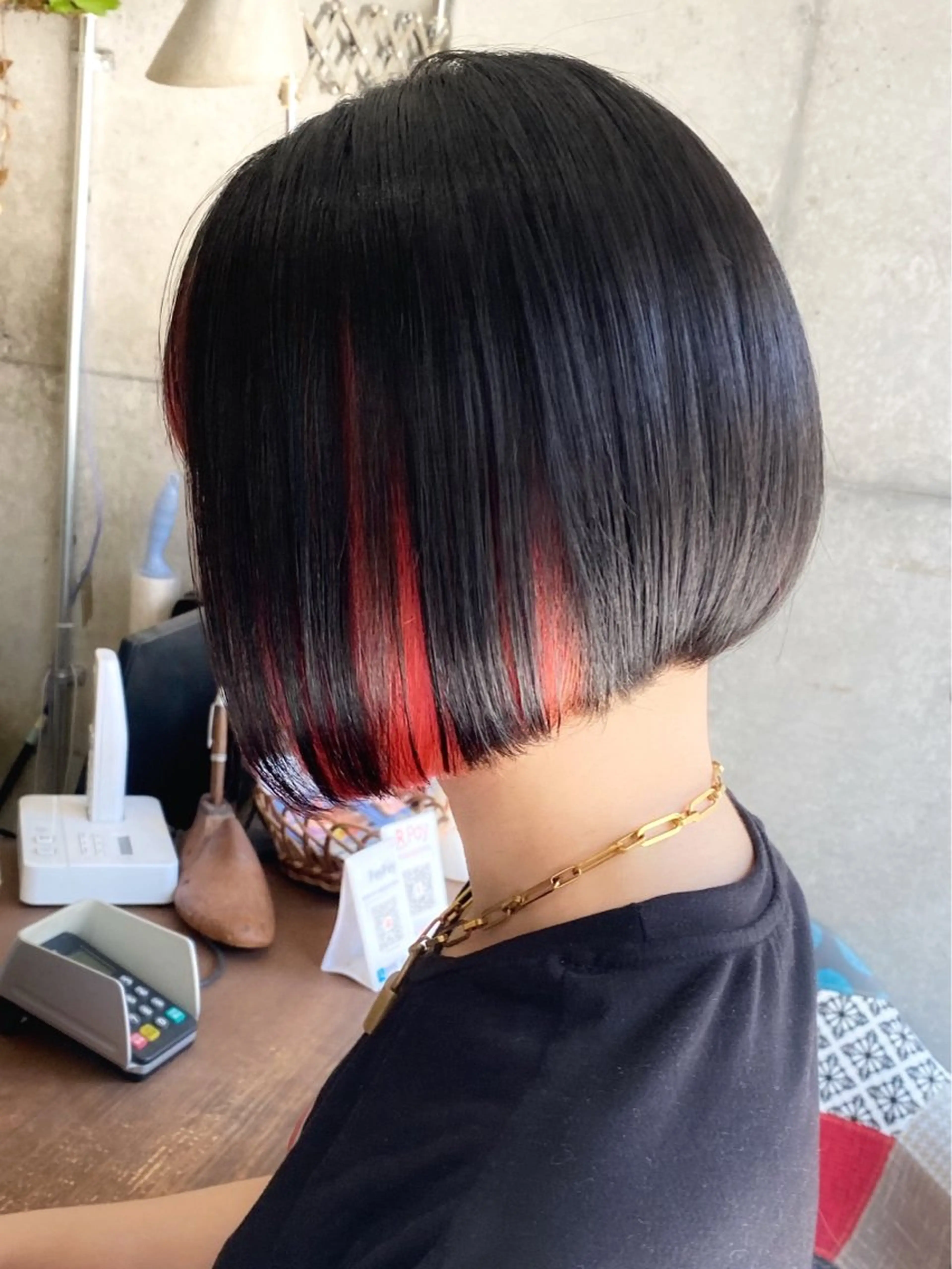 ショート カラー ショートボブ ボブ ショートヘア ショート/ハイライト /白髪ぼかし🌿松本のヘアスタイル