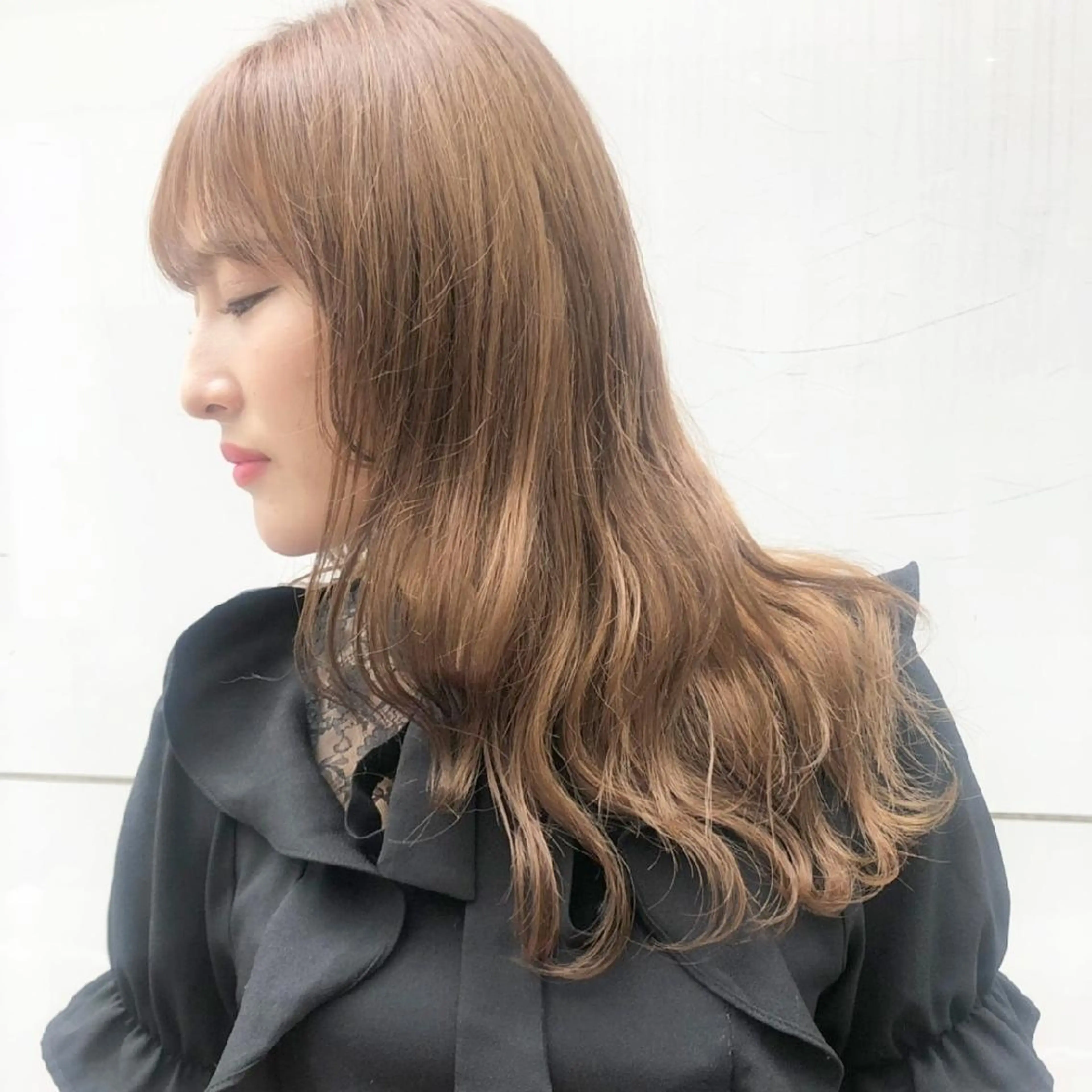カラー ヘアアレンジ ブリーチ カット ヘアカラー 竹内啓太 ボブのヘアスタイル