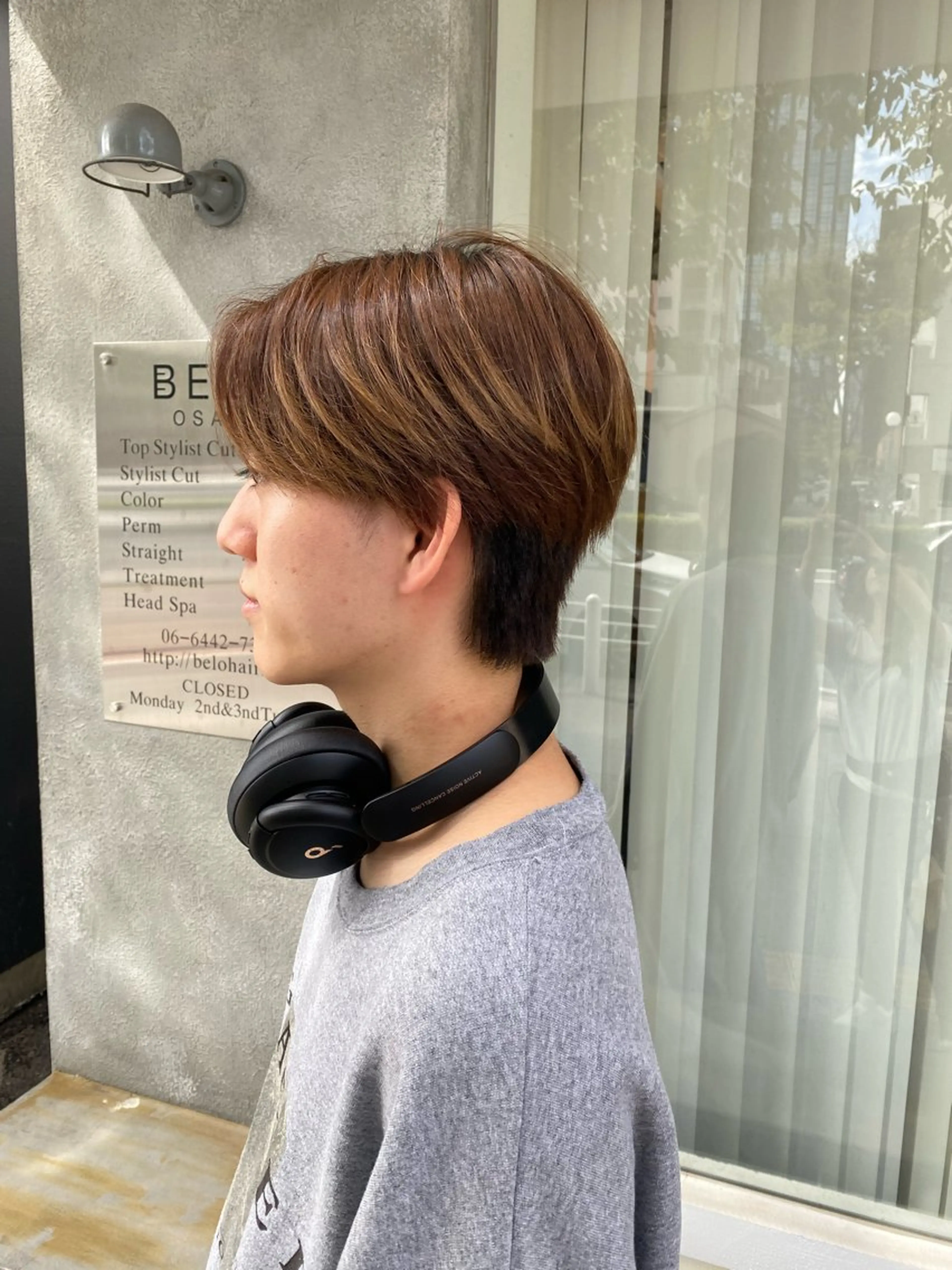 ショート メンズ センターパート マッシュウルフ マッシュ メンズショート メンズウルフカット カット 女子ウケメンズ 海外風ヘア/yuzuのヘアスタイル