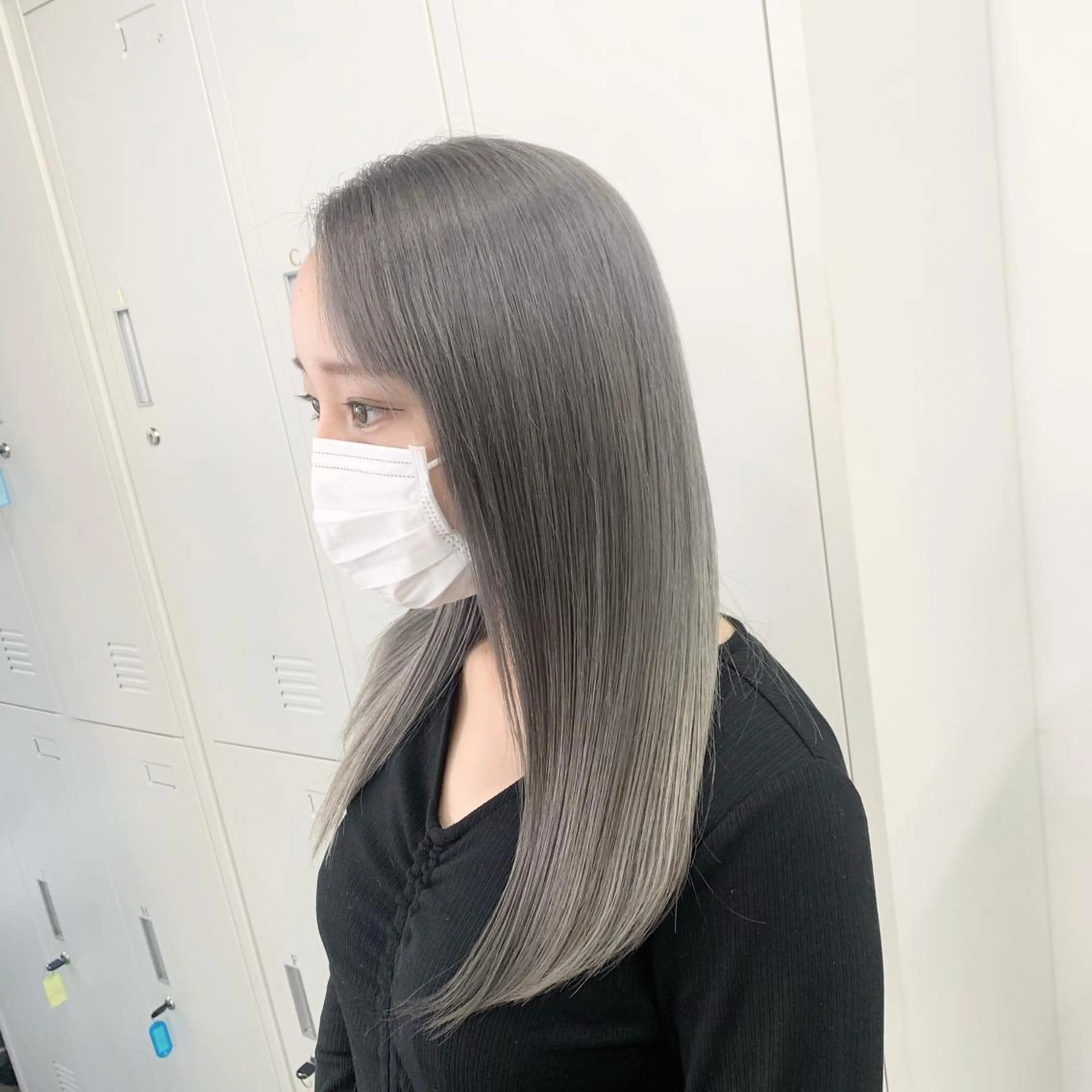 ロング カラー カット ヘアカラー トリートメント 透明感/艶カラー 🌿KANTAのヘアスタイル