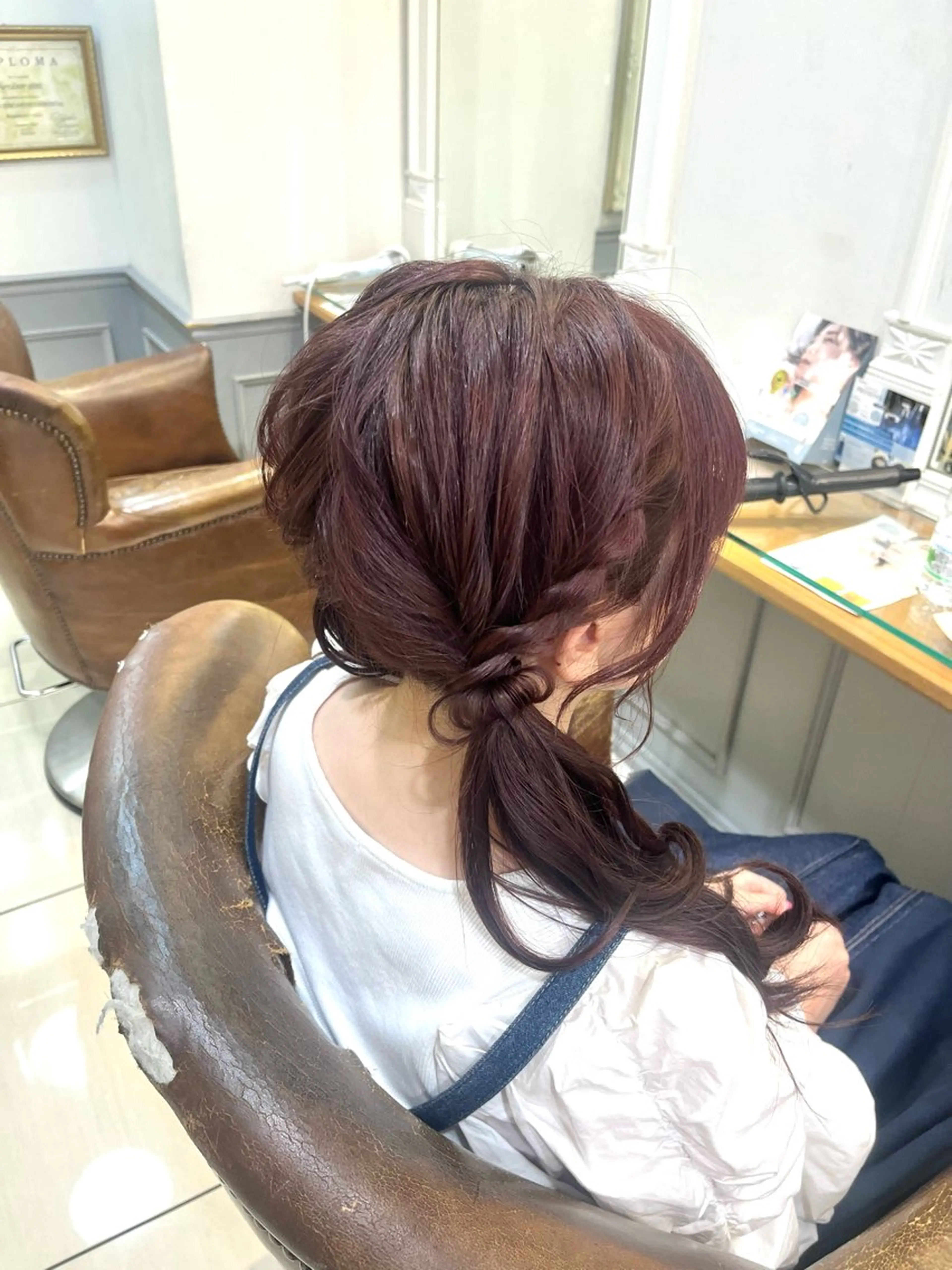 ロング ヘアアレンジ ツインテール 横浜 /佐藤 桃香のヘアスタイル