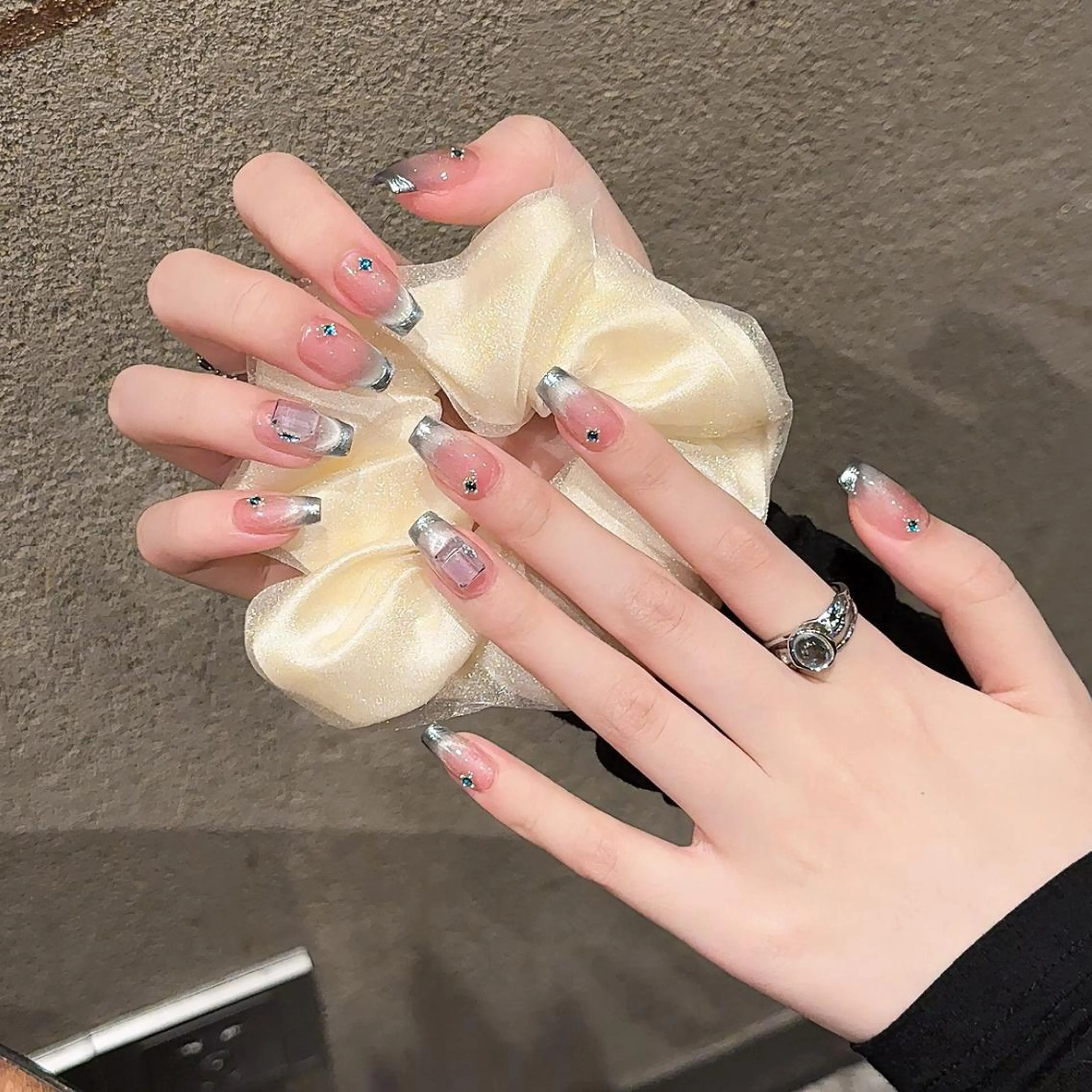 ネイル ジェルネイル スカルプネイル ネイルチップ ハンドネイル ハンドケア 🌸柚葉 🌸のネイルデザイン