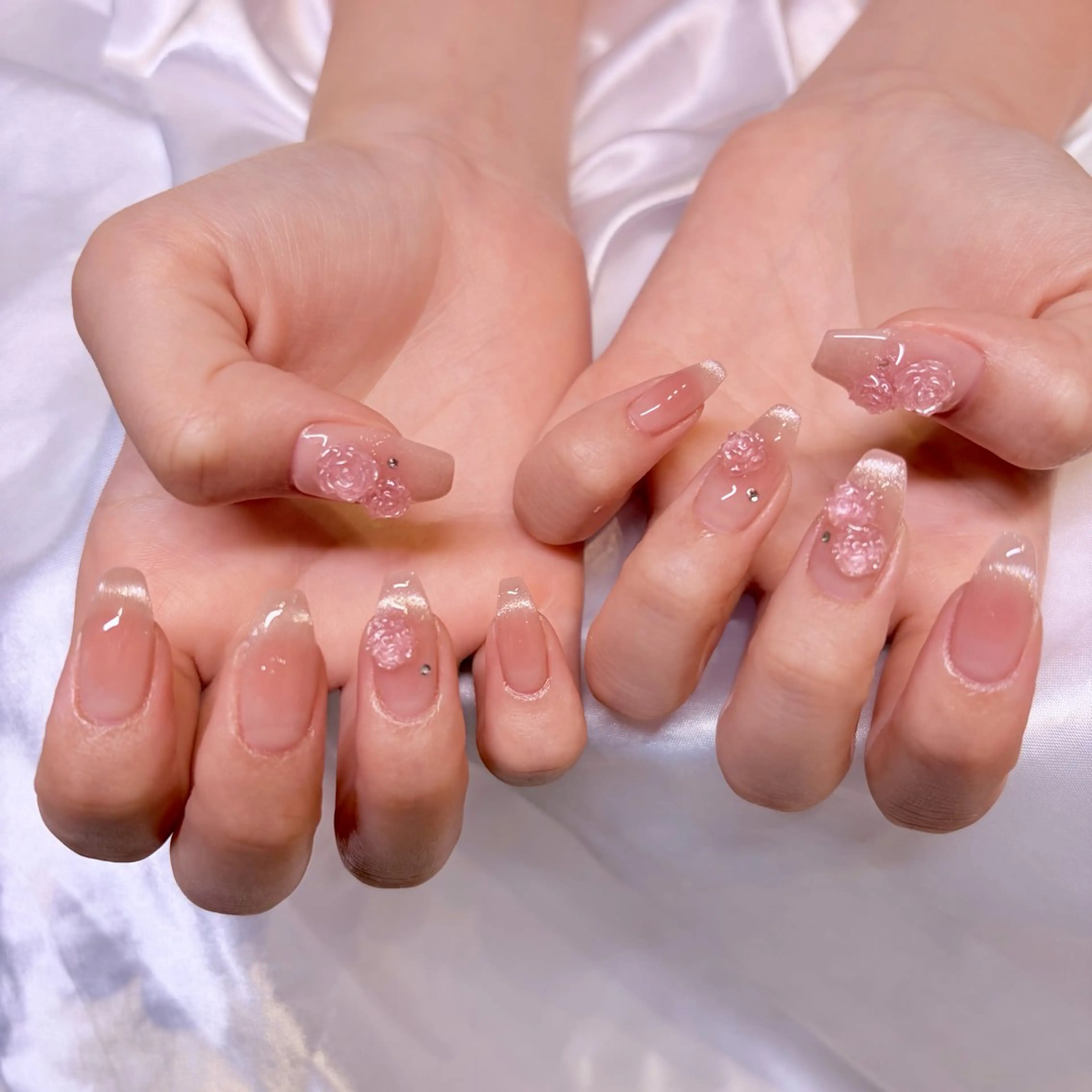 ネイル ワンホンネイル ハンドネイル nail salon e'mu💐のネイルデザイン