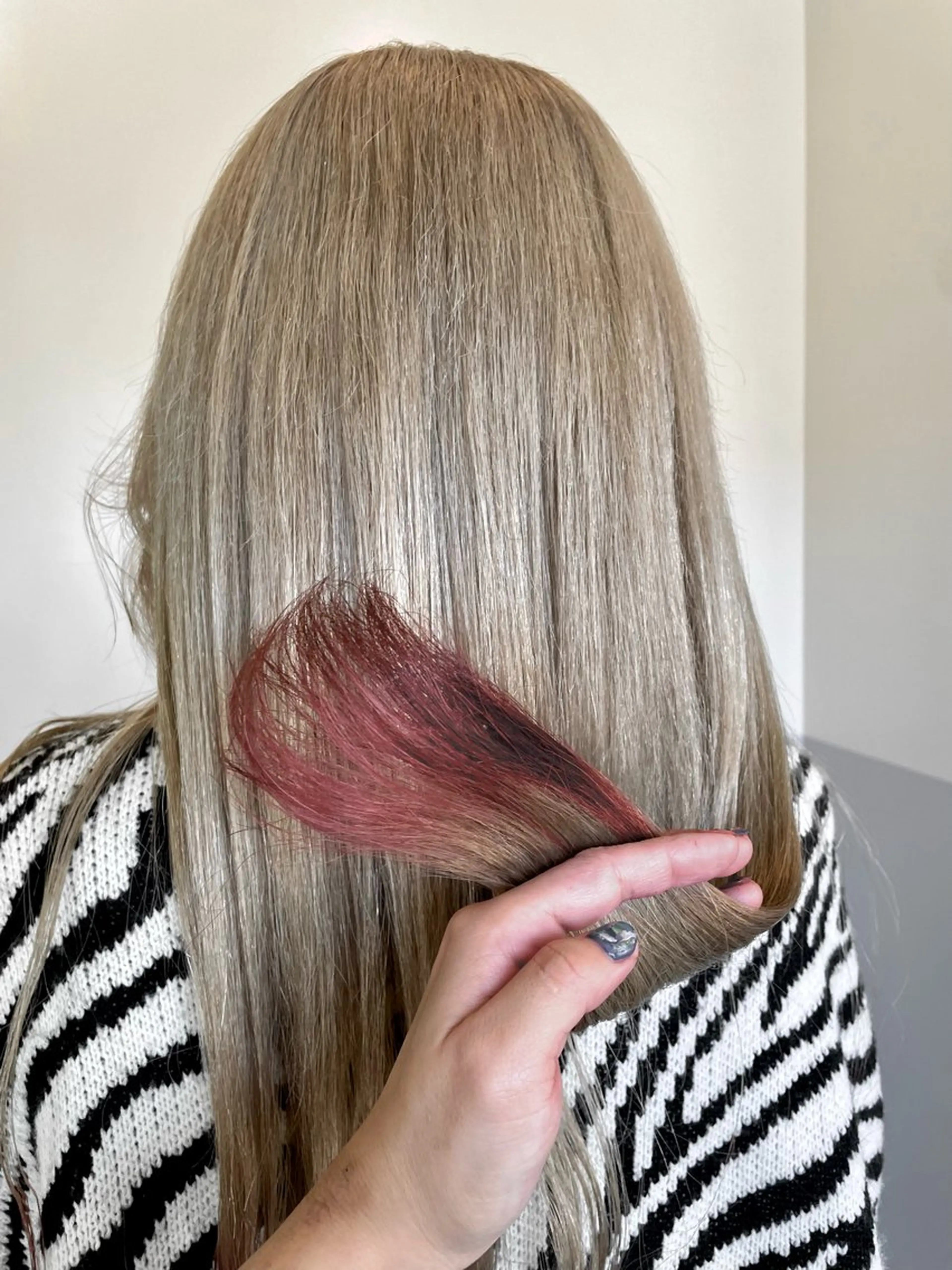 カラー basho ノエ.／カットモデルのヘアスタイル