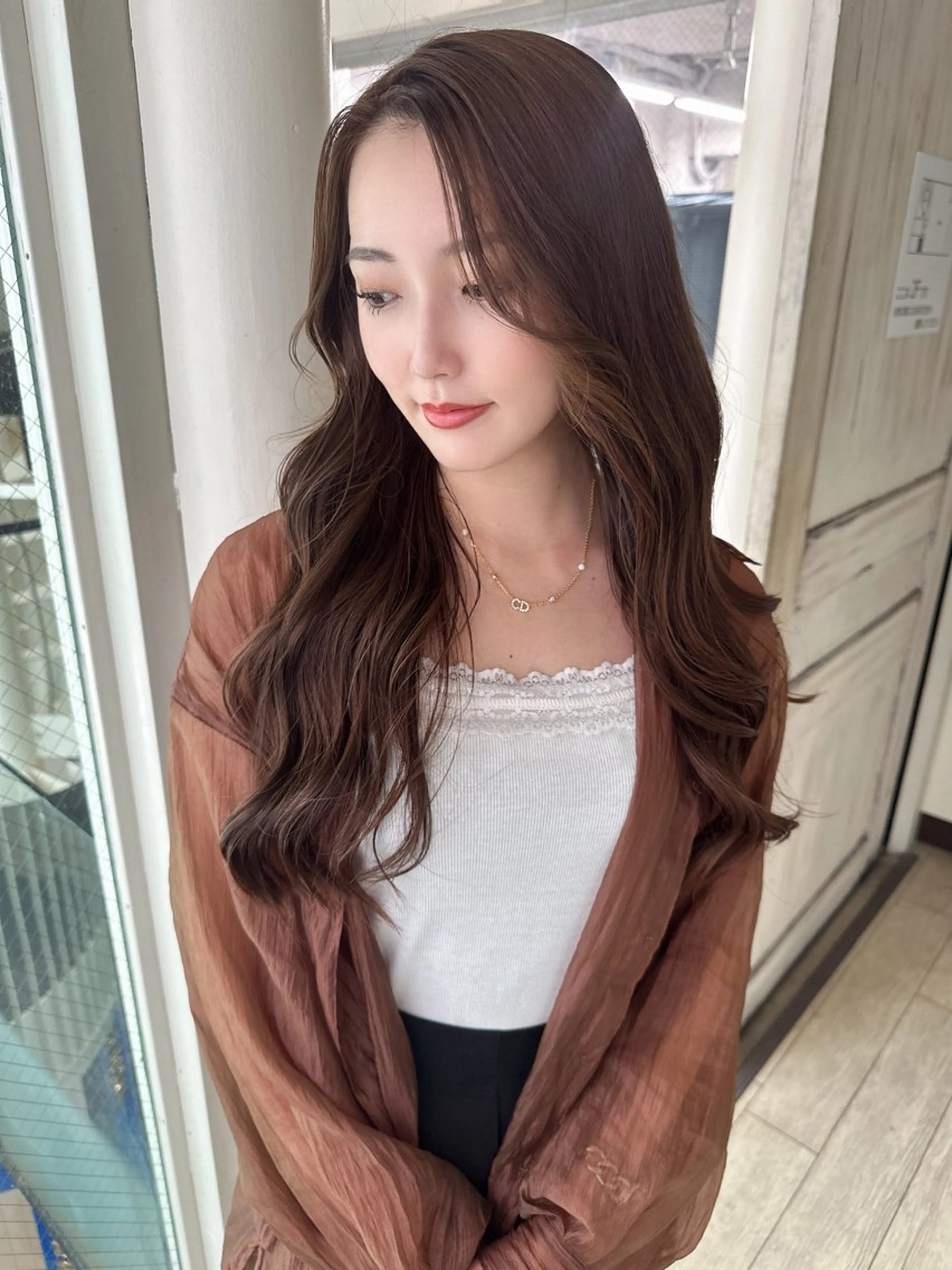 ロング riah  【リア】所属・韓国ヘア🤍 YU-KA🎀✨のヘアスタイル