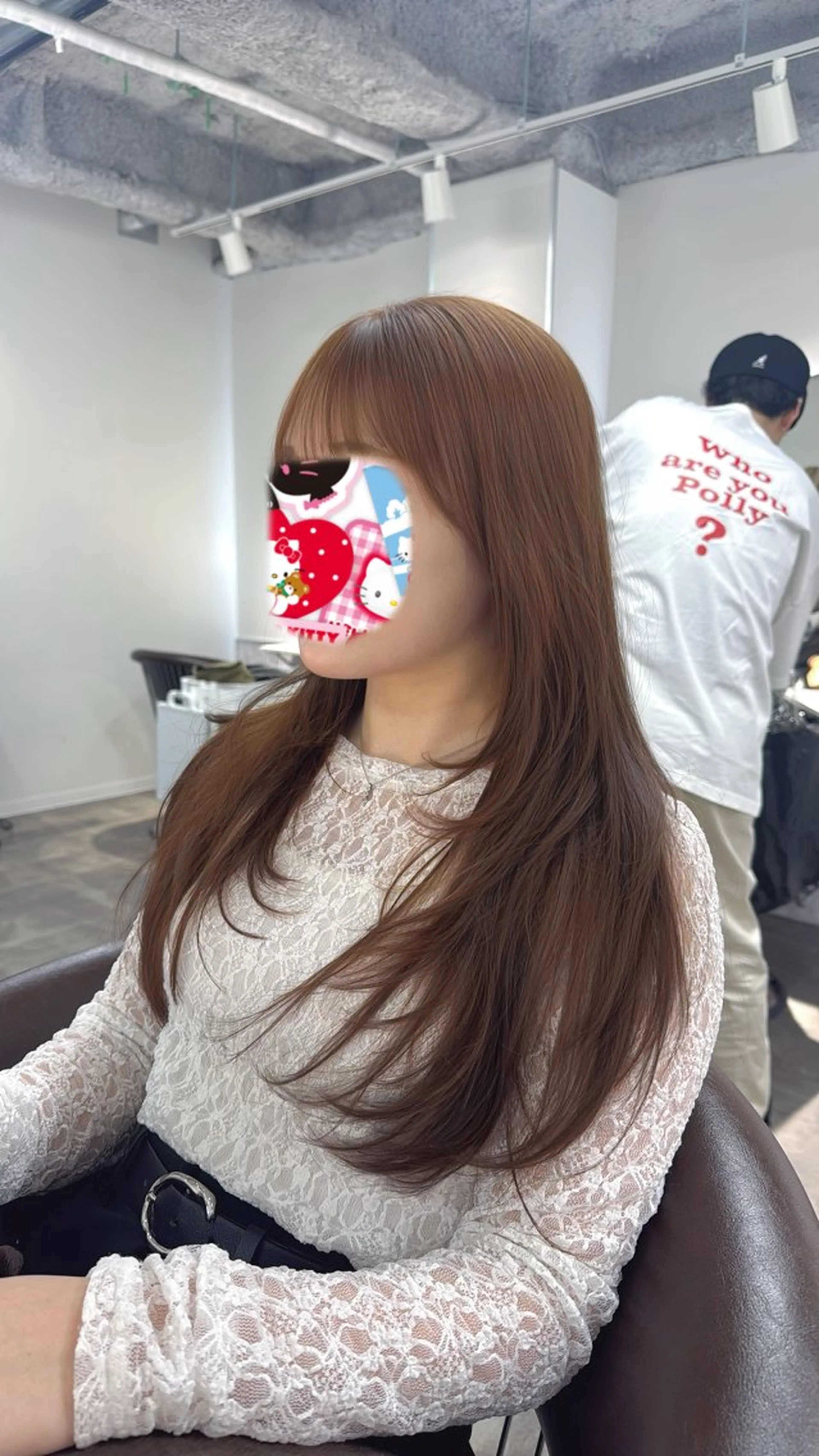 ロング 新宿/ハイトーン/ レイヤー/サカキのヘアスタイル