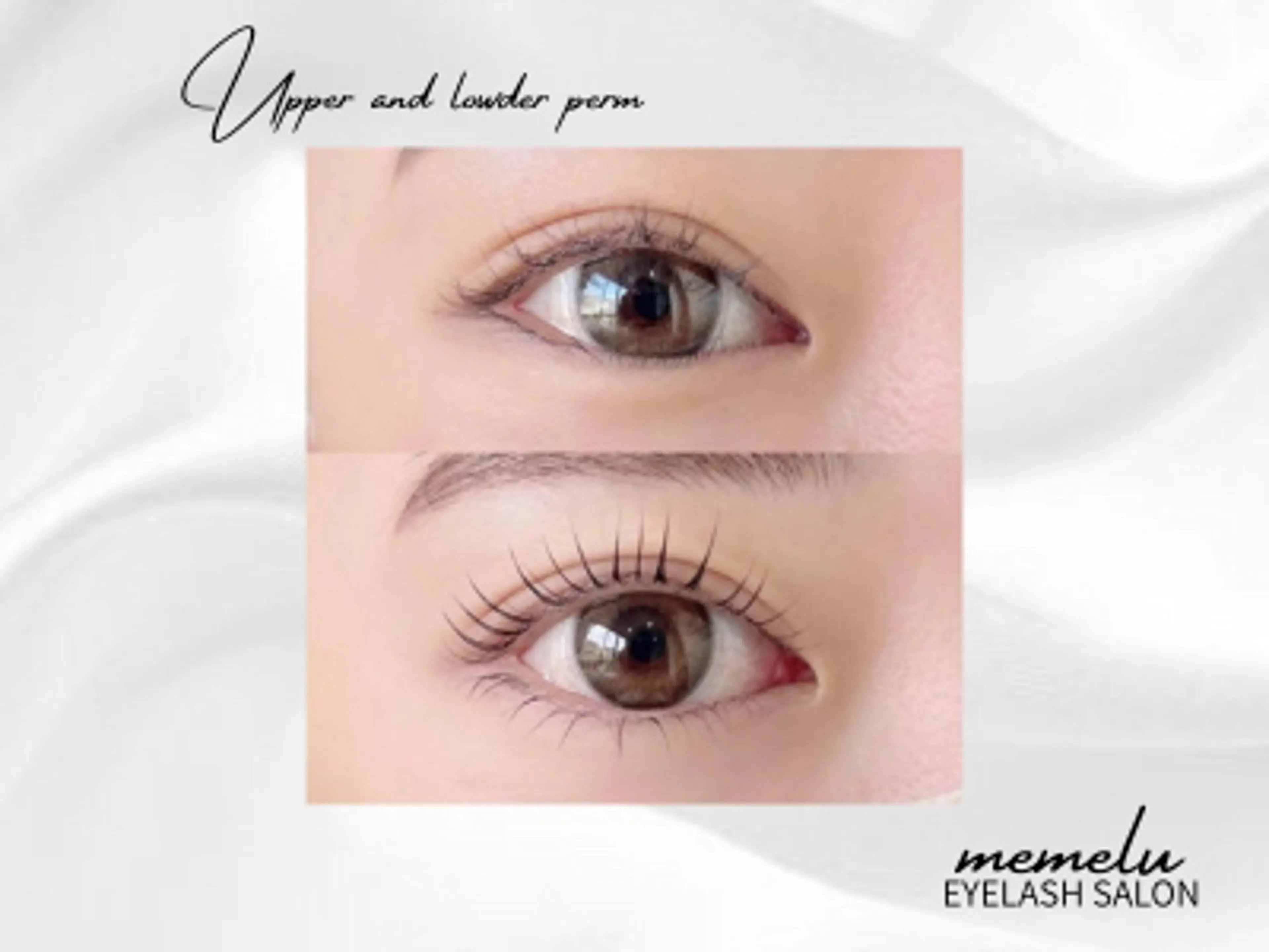 上下まつげパーマ✨の写真