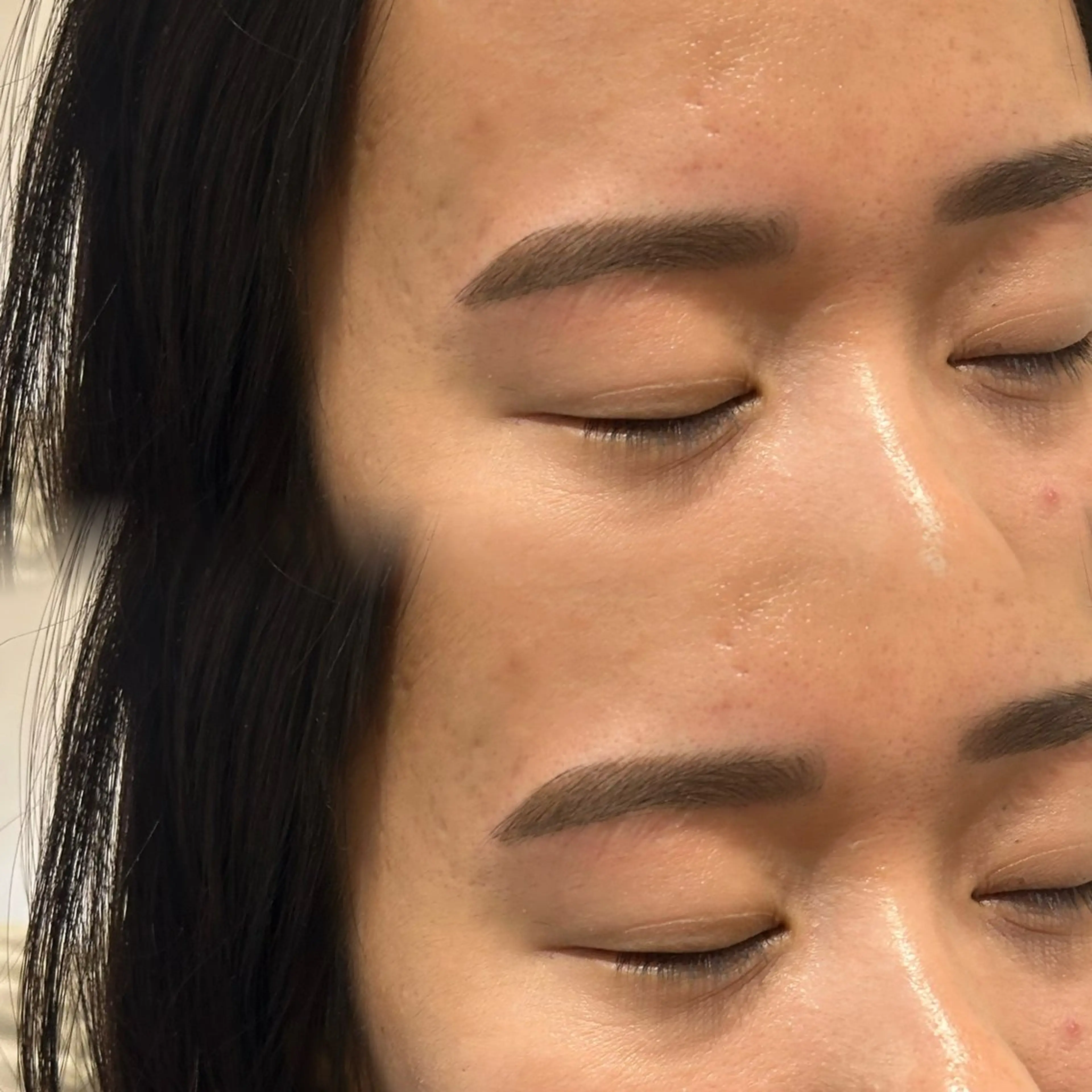 アイブロウ 山田 侑奈のヘアスタイル