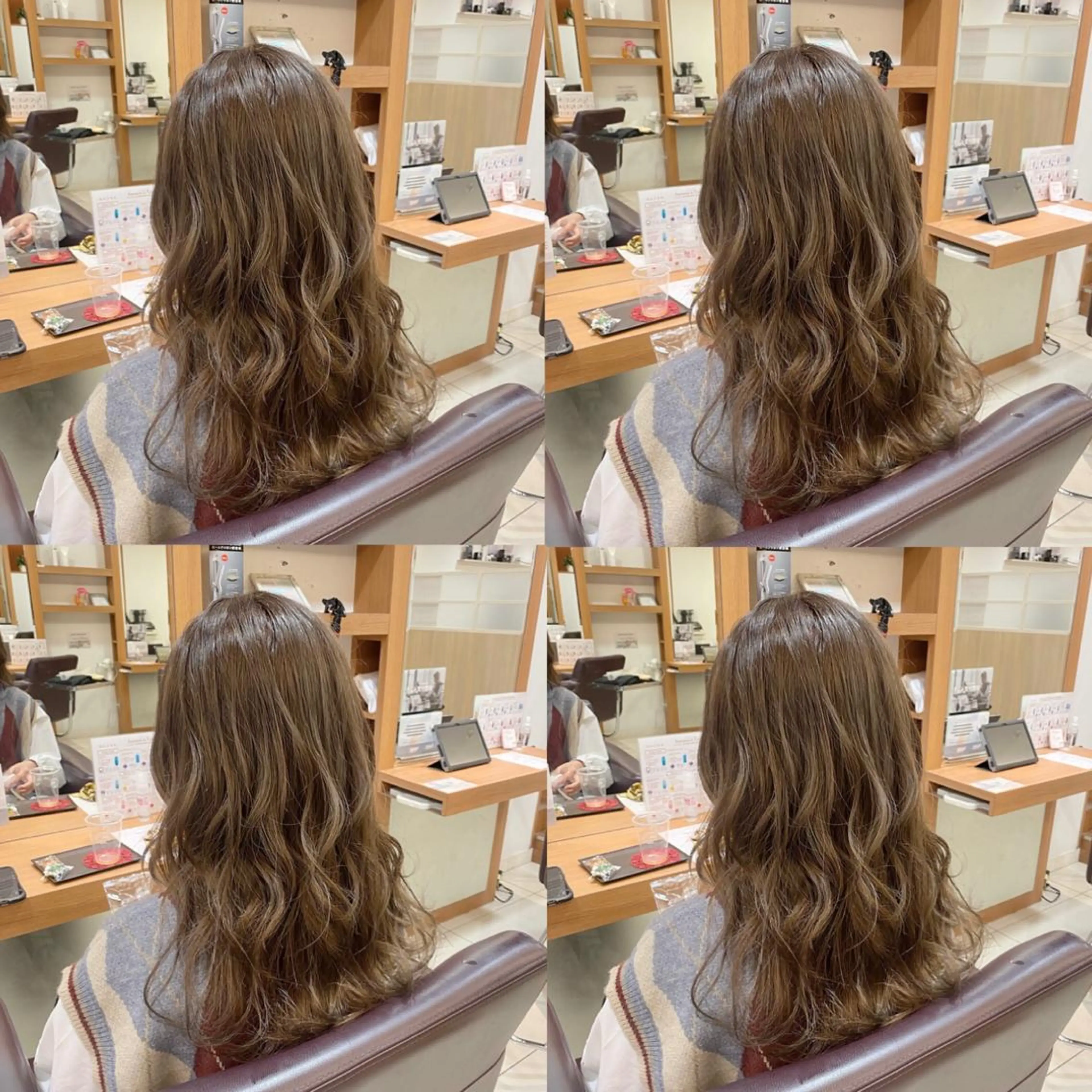 セミロング ヘアカラー トリートメント 【カラー指名No 1✨】原田響のヘアスタイル
