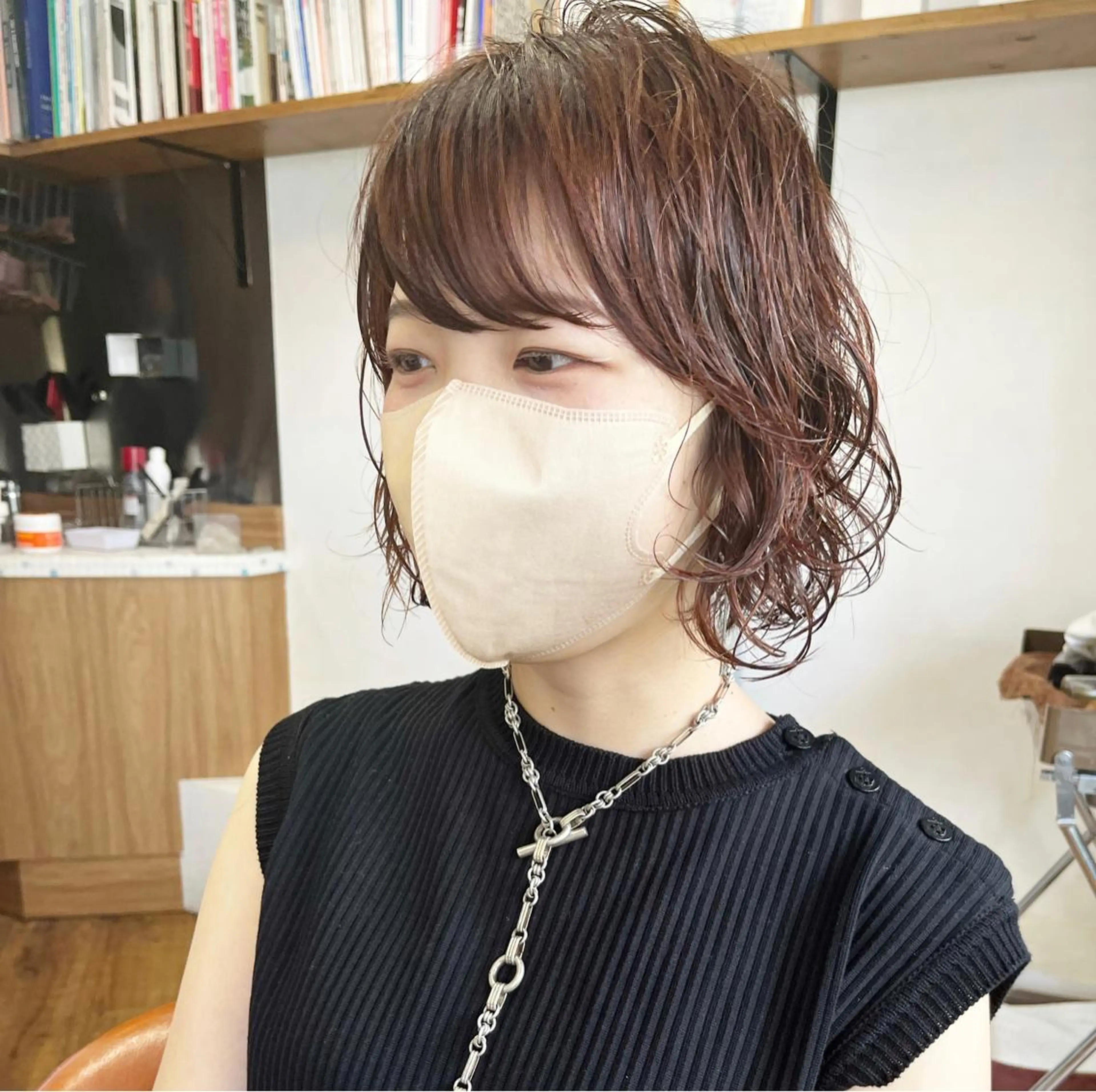 ショート パーマ カット パーマ トリートメント Hareru hair salon所属・Hareru 豊田 修廣のヘアスタイル