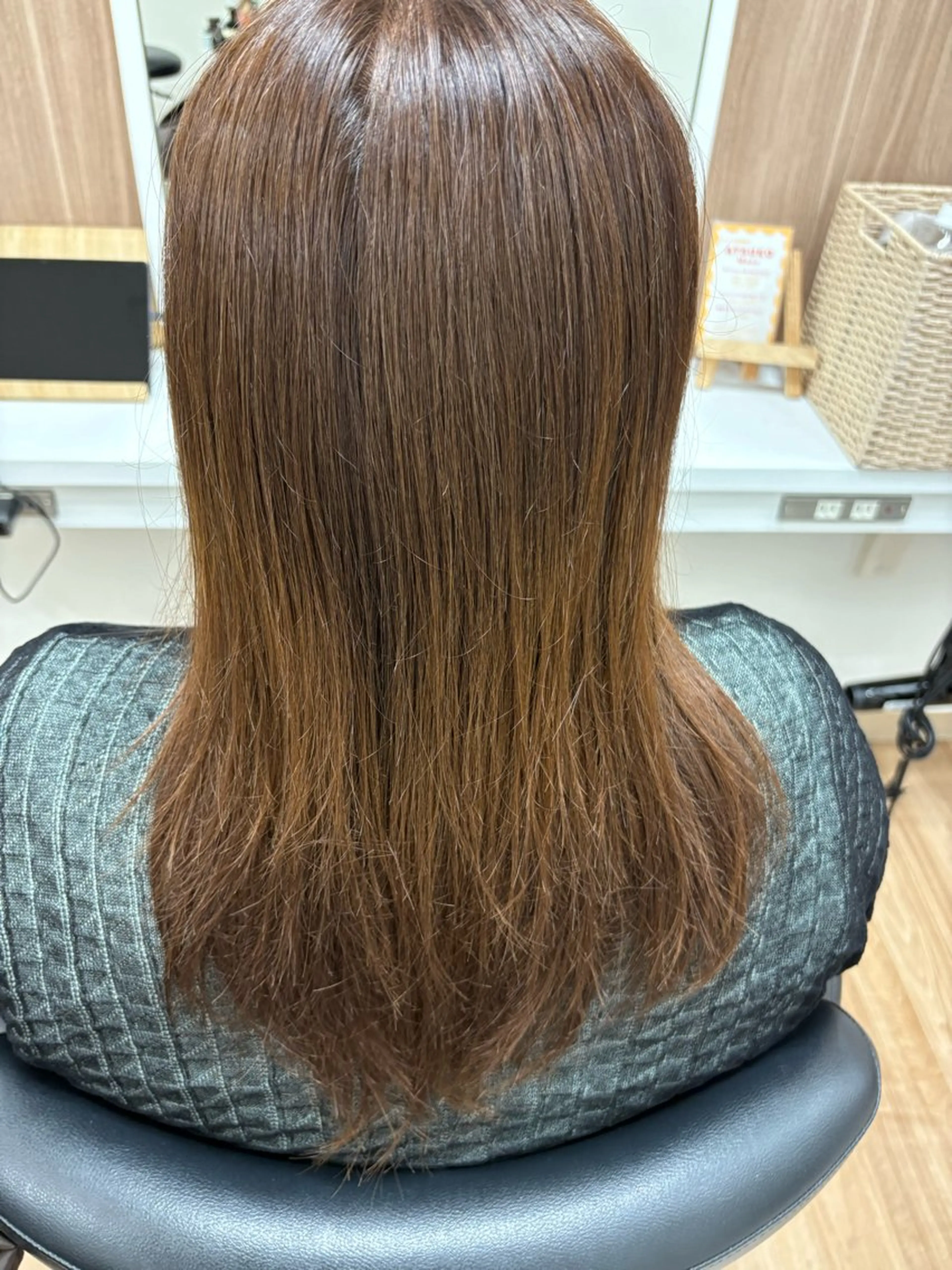 ロング ヘアカラー 神長 修平のヘアスタイル