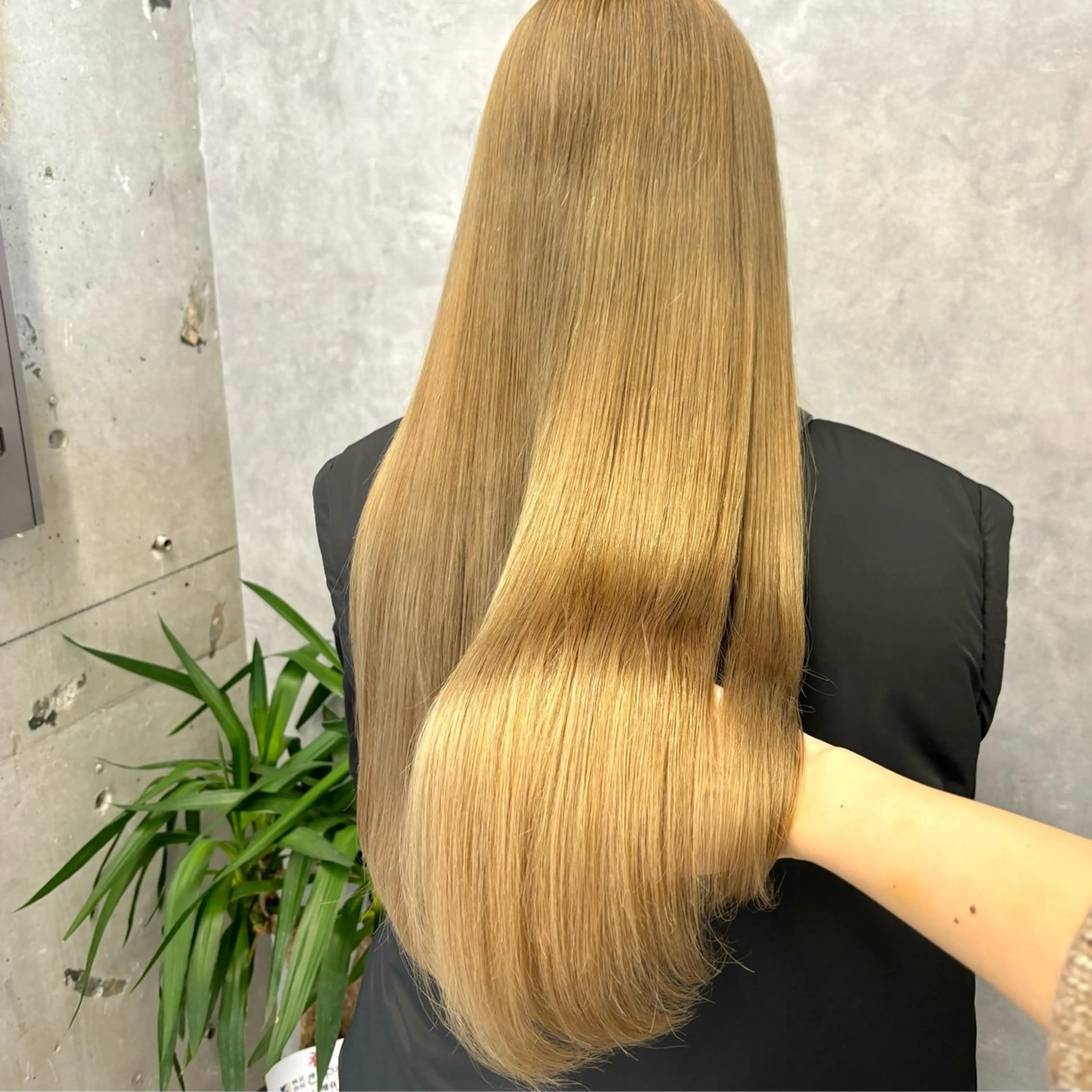 ロング カラー NUMBER_ ユイナのヘアスタイル