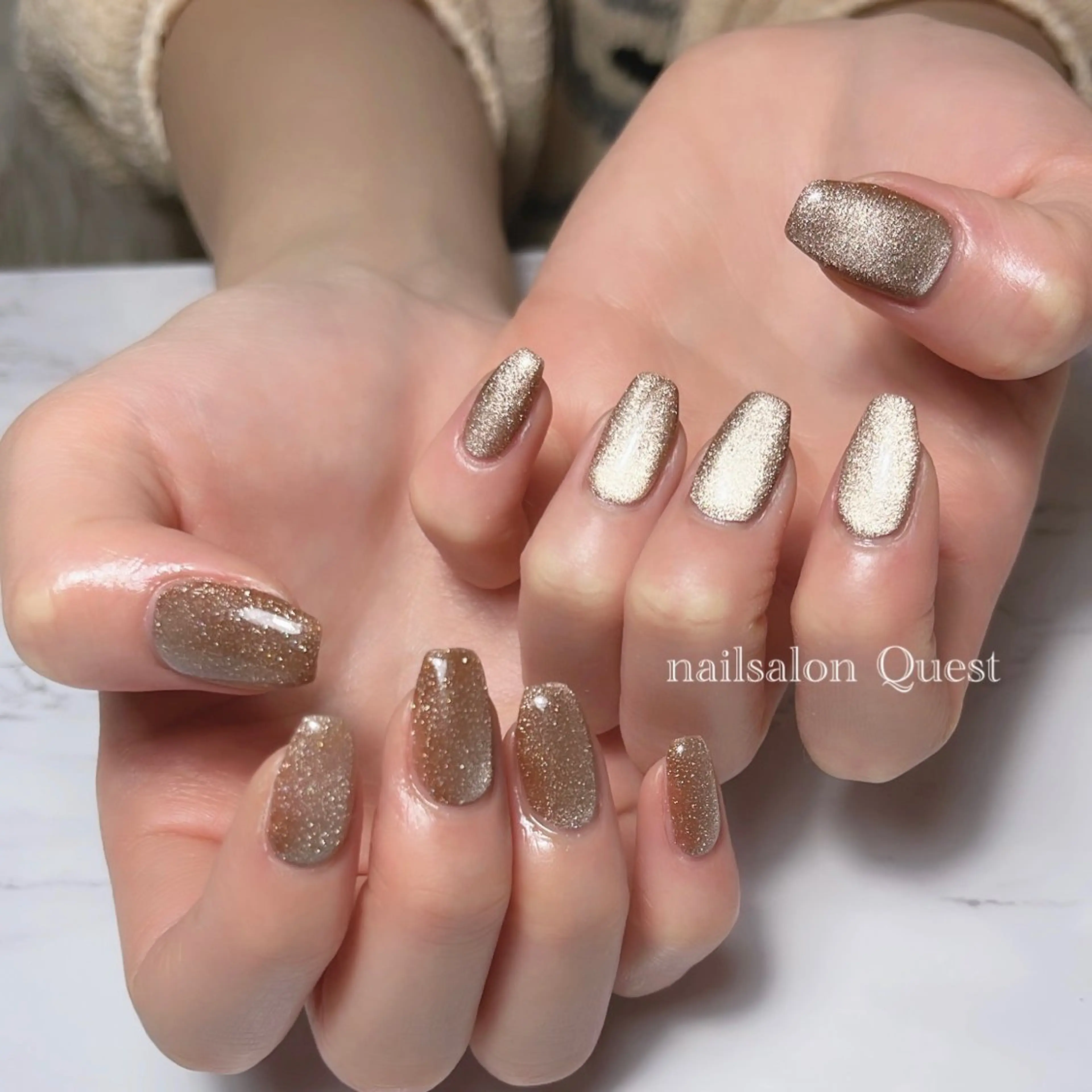 ネイル ハンドネイル nailsalon Questのネイルデザイン