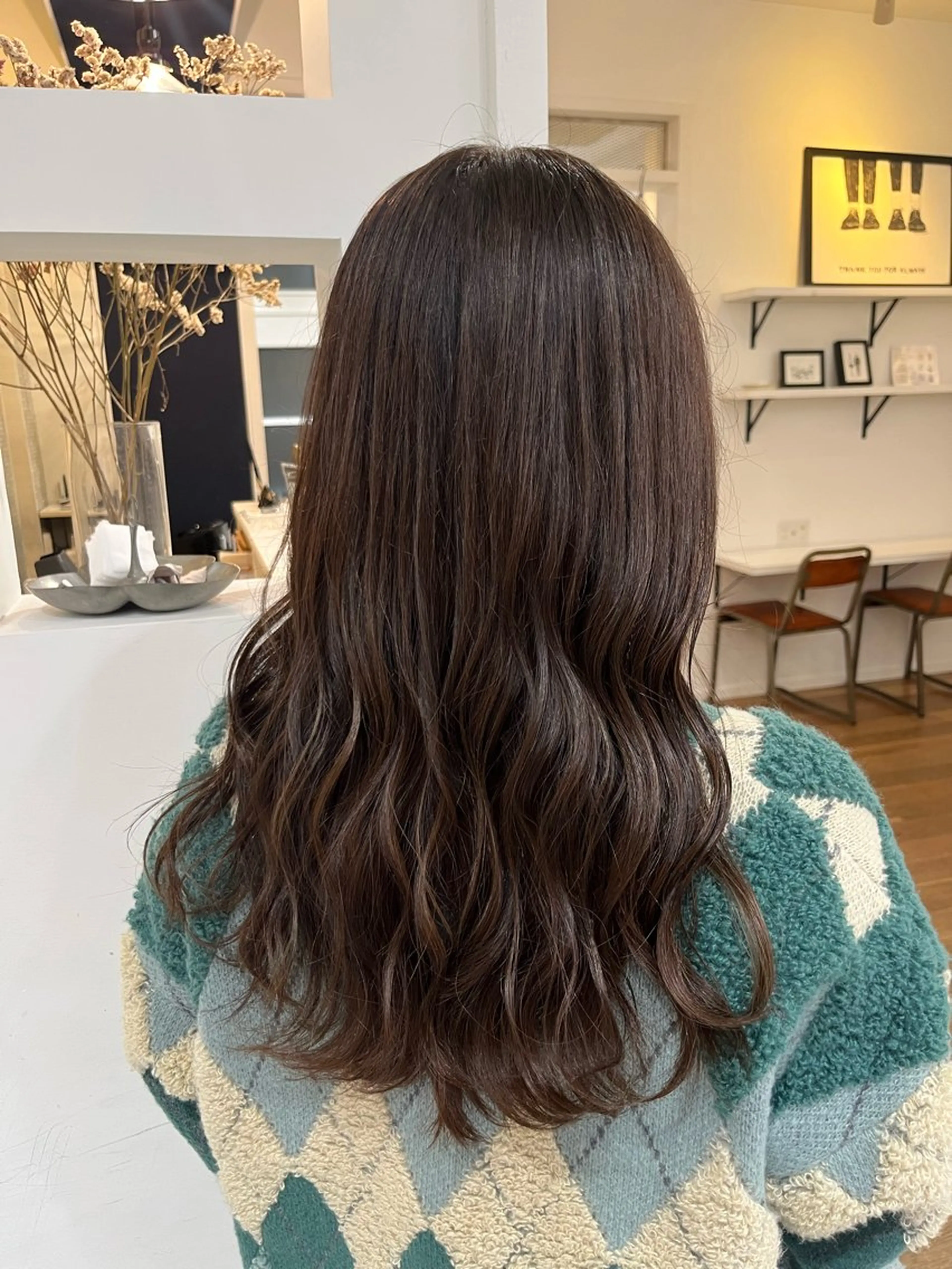 ロング ヘアカラー トリートメント 無料カットモデル‪✨ ✂️Nanami🌷のヘアスタイル