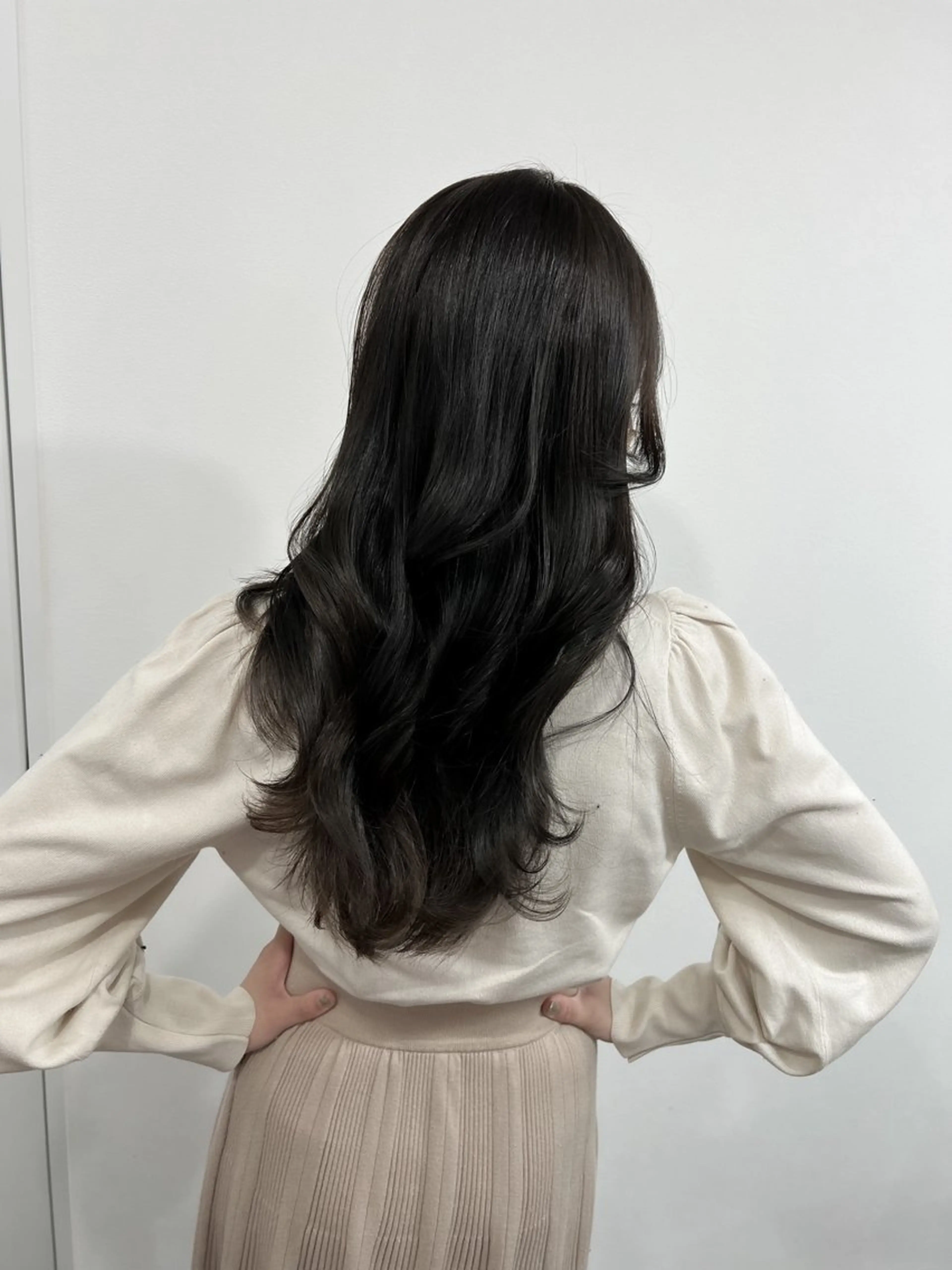 ロング カラー 透明感カラー レイヤーカット 神戸ボブ✂️ ioe三宮/田 伸佳のヘアスタイル