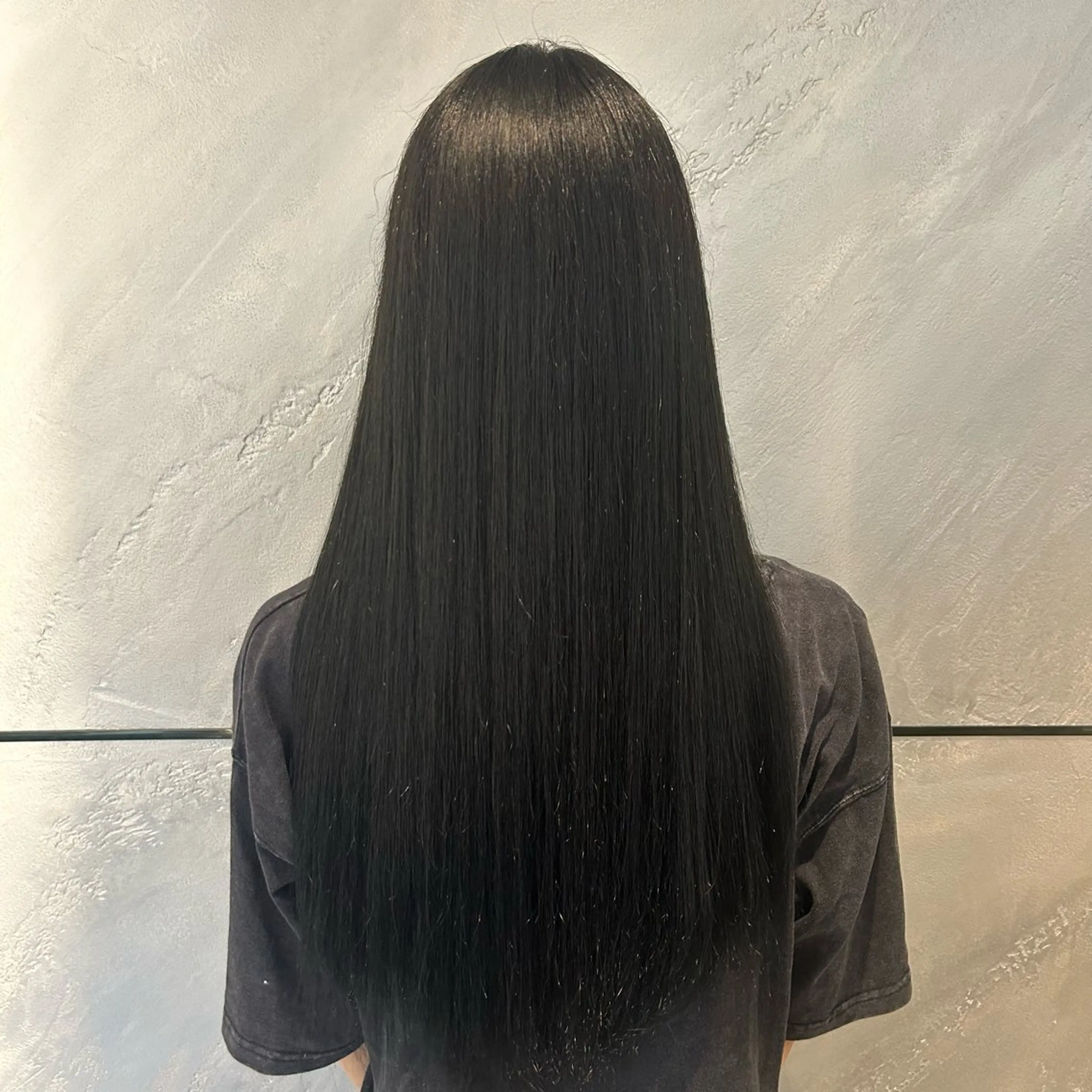 縮毛矯正モデル募集の写真