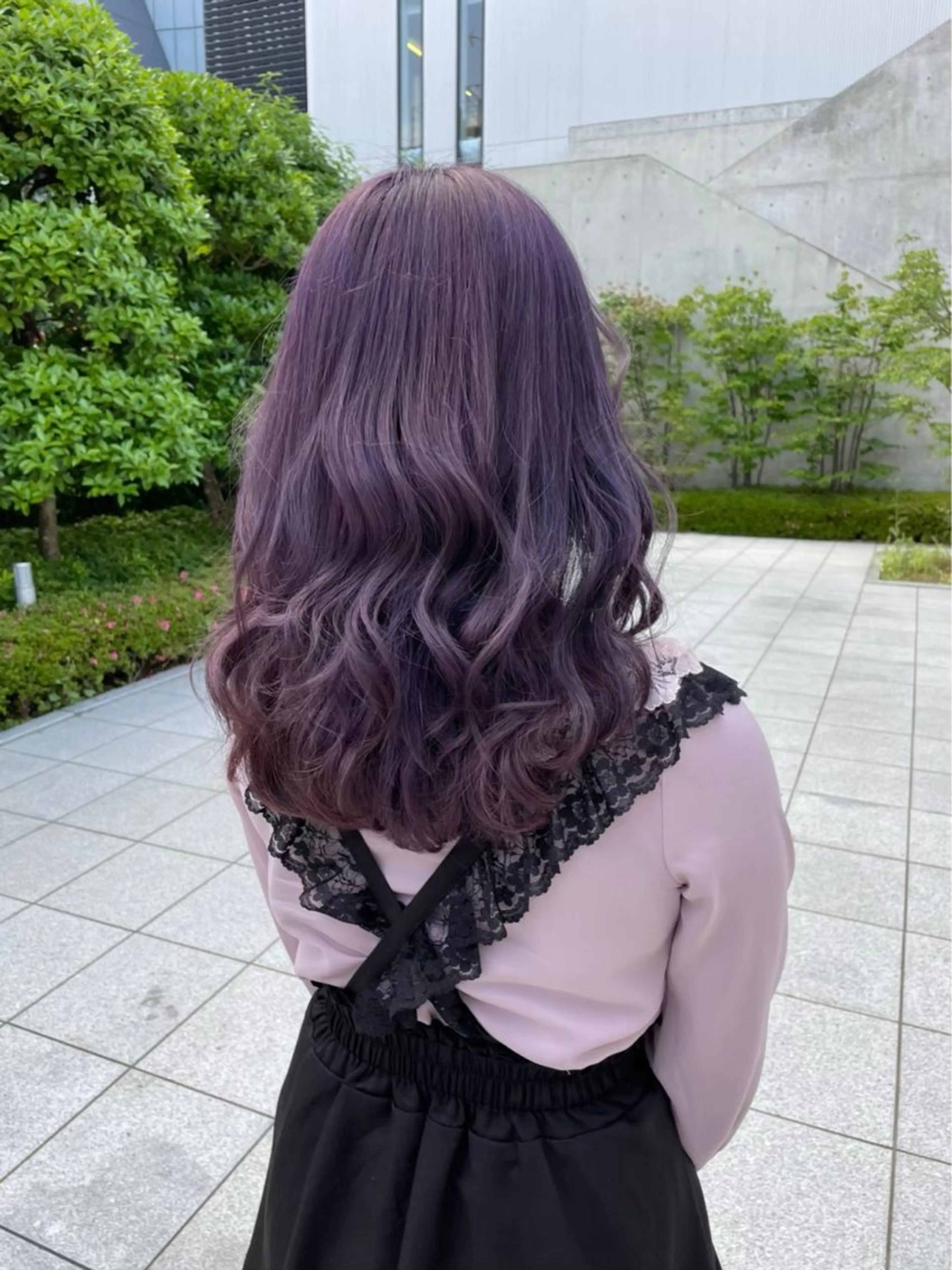 セミロング カラー 💍ヘアメイク💍 ꒰ঌKanon໒꒱のヘアスタイル