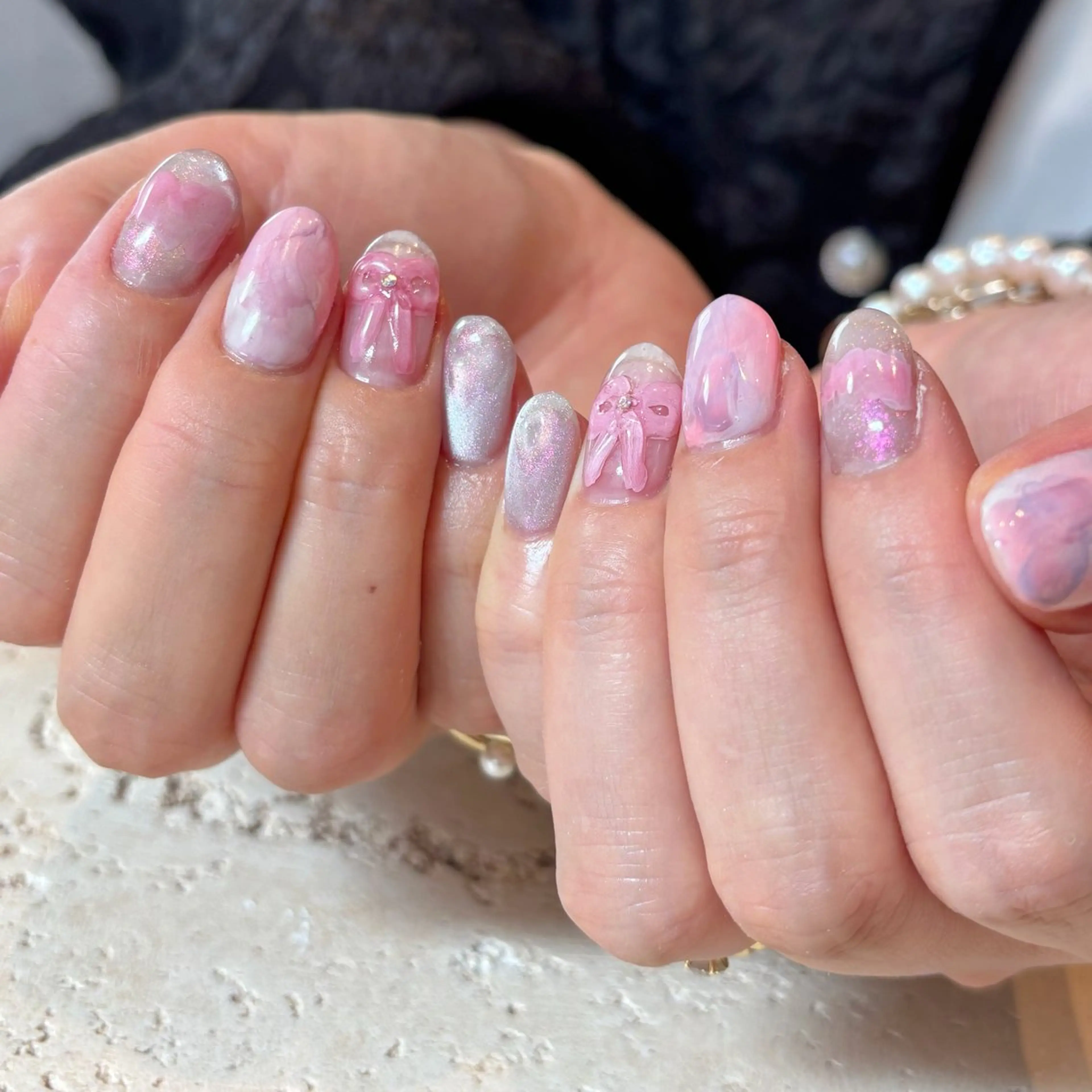ネイル ハンドネイル nunc青山店所属・nunc(ﾇﾝｸ) keinaのネイルデザイン