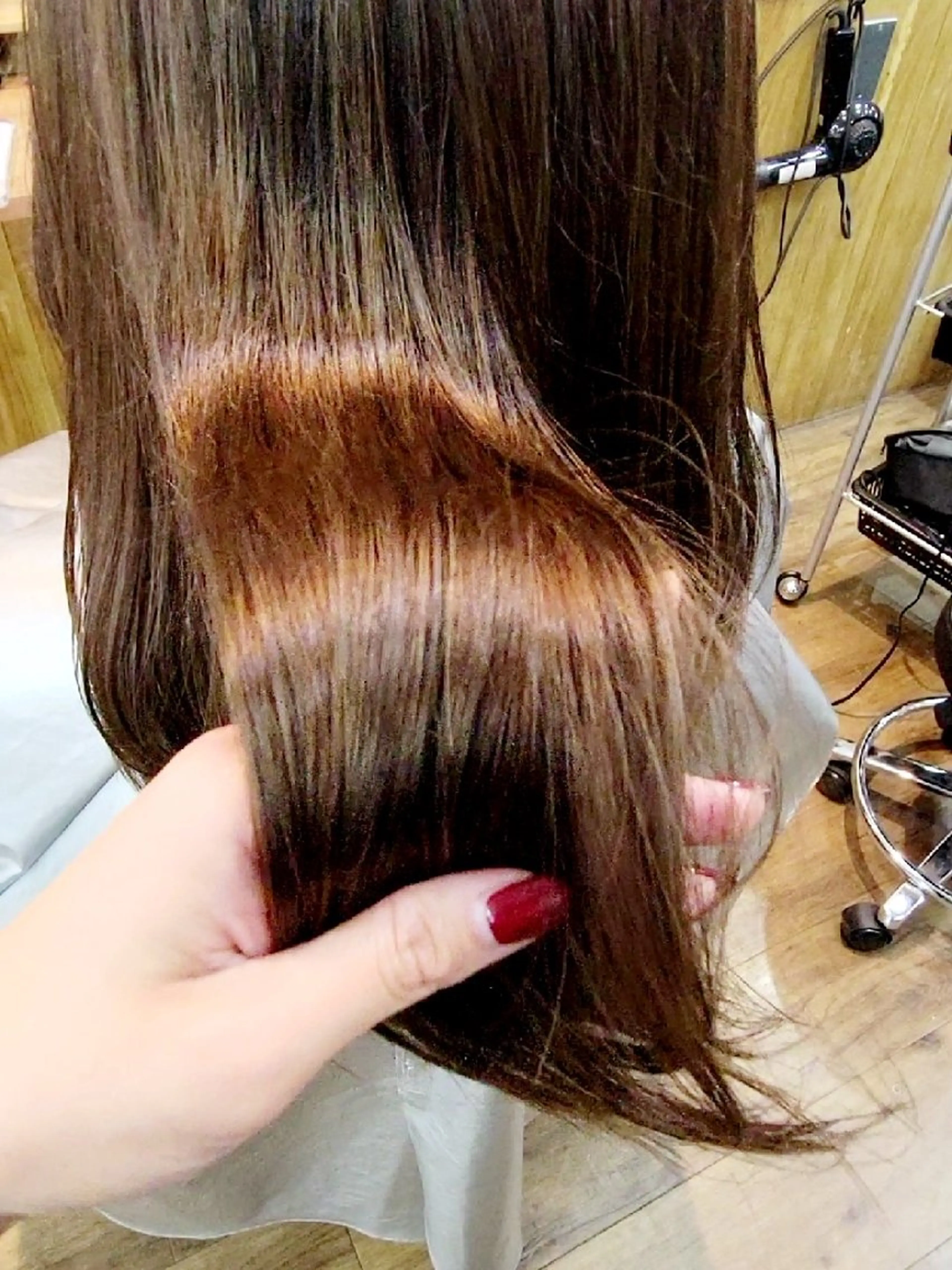 ロング カラー トリートメント Agu hair flower所属・E RIのヘアスタイル