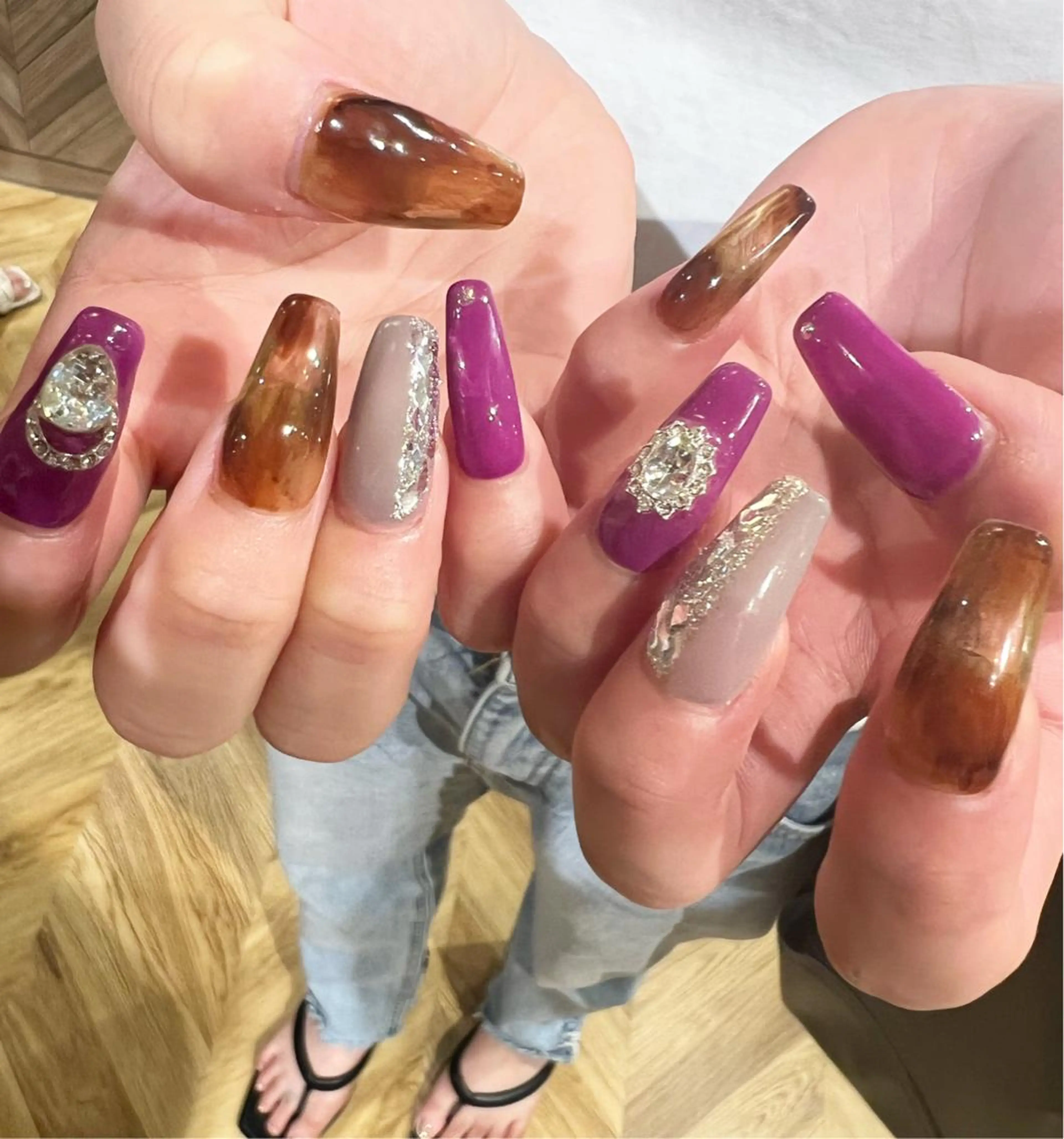 ネイル nailstudio ′ecole所属・nailstudio ′ecoleのネイルデザイン