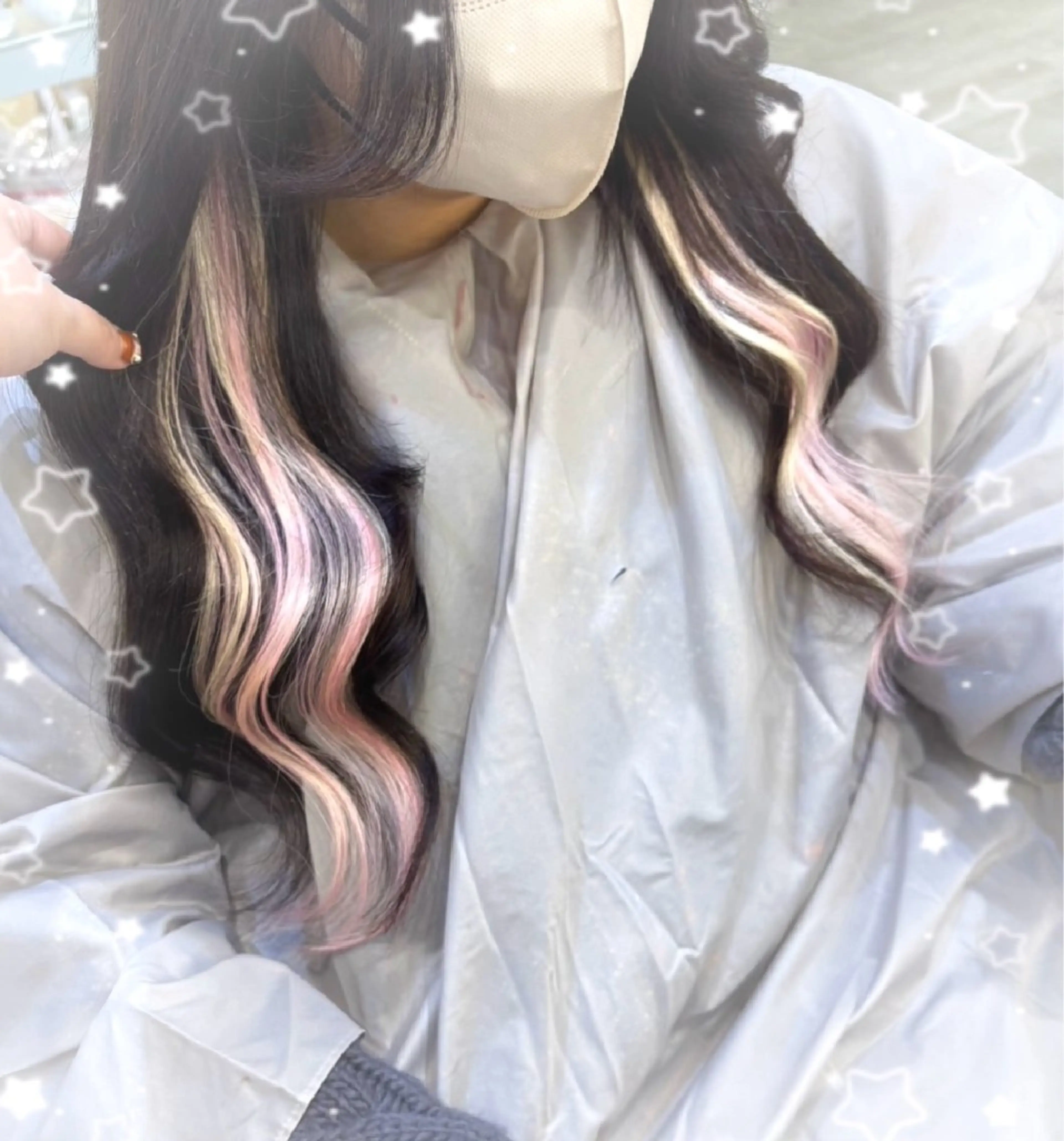 🧸シールエクステ10本🧸➕エクステ調整カットの写真