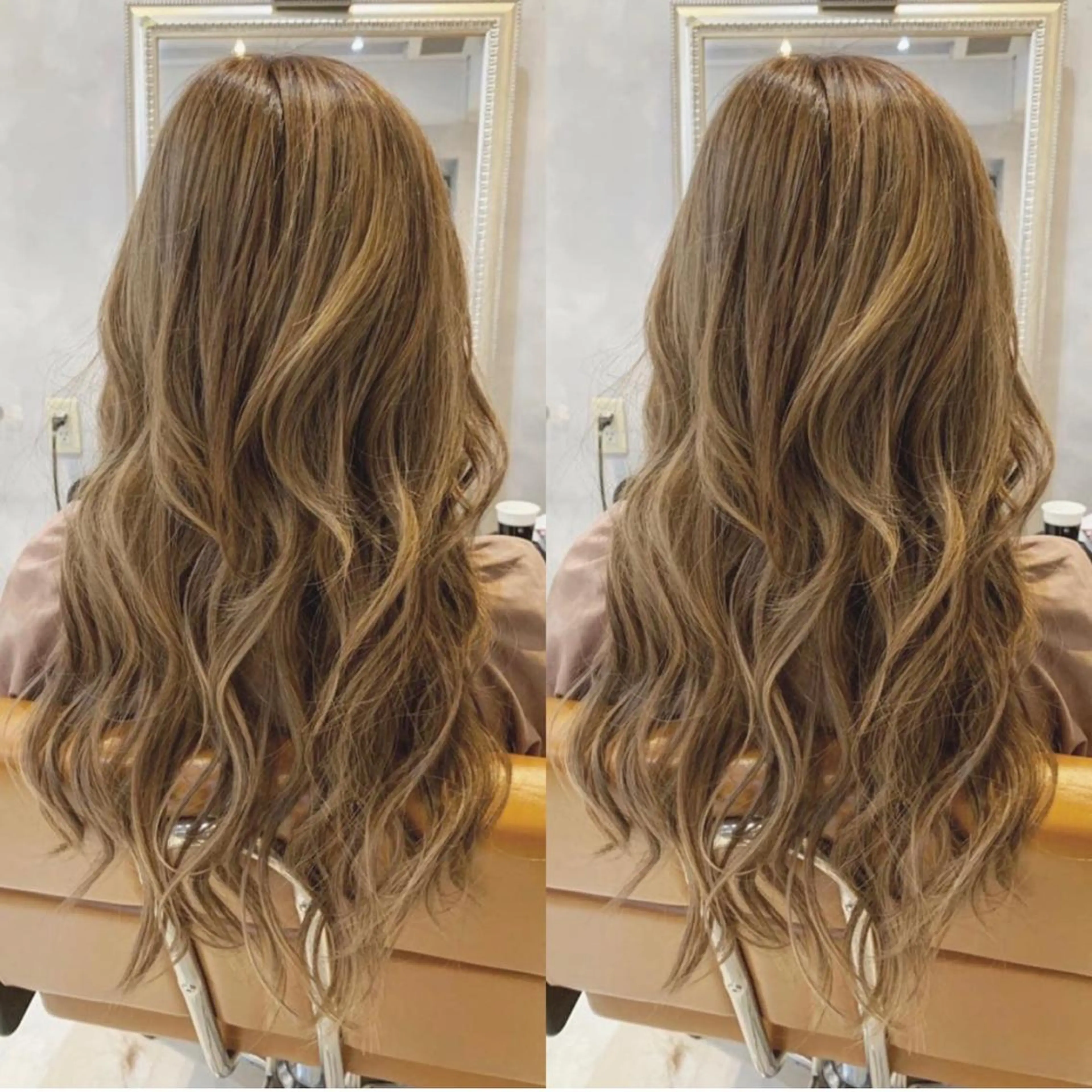 ロング カラー rollen所属・美魔女 美容師NAOのヘアスタイル