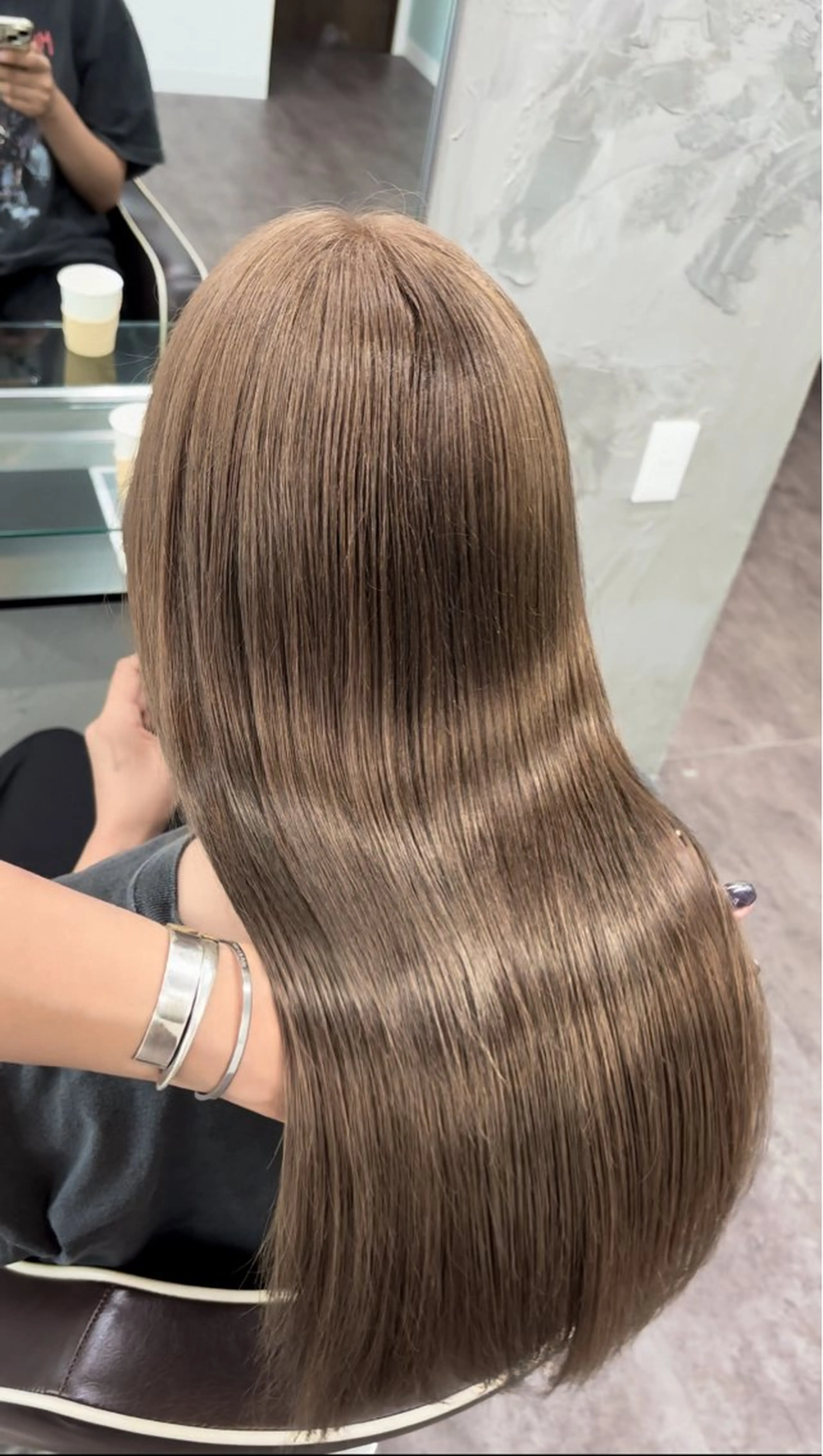 ロング ヘアカラー トリートメント Blast Erikaのヘアスタイル