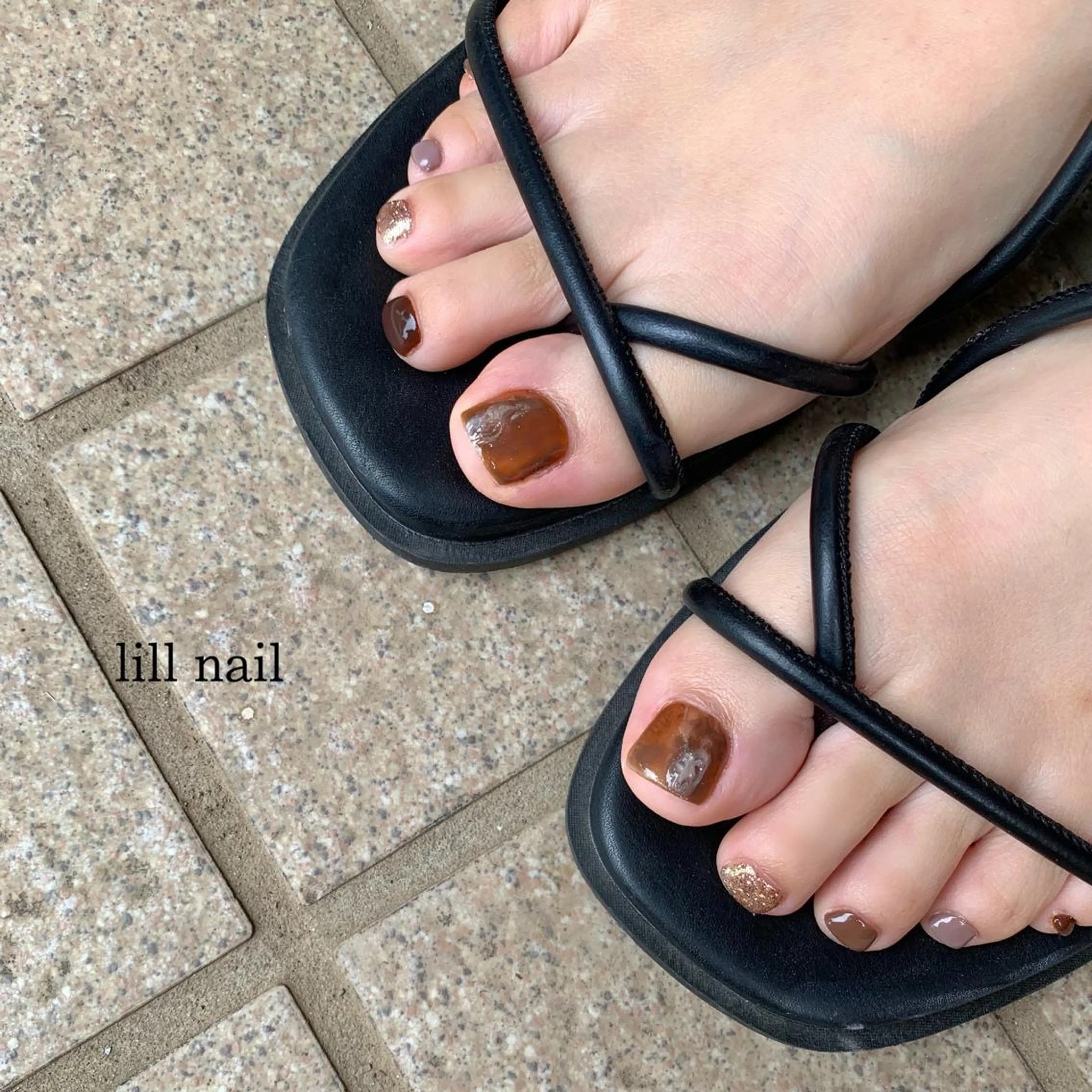 ショート pllia beautyのネイルデザイン