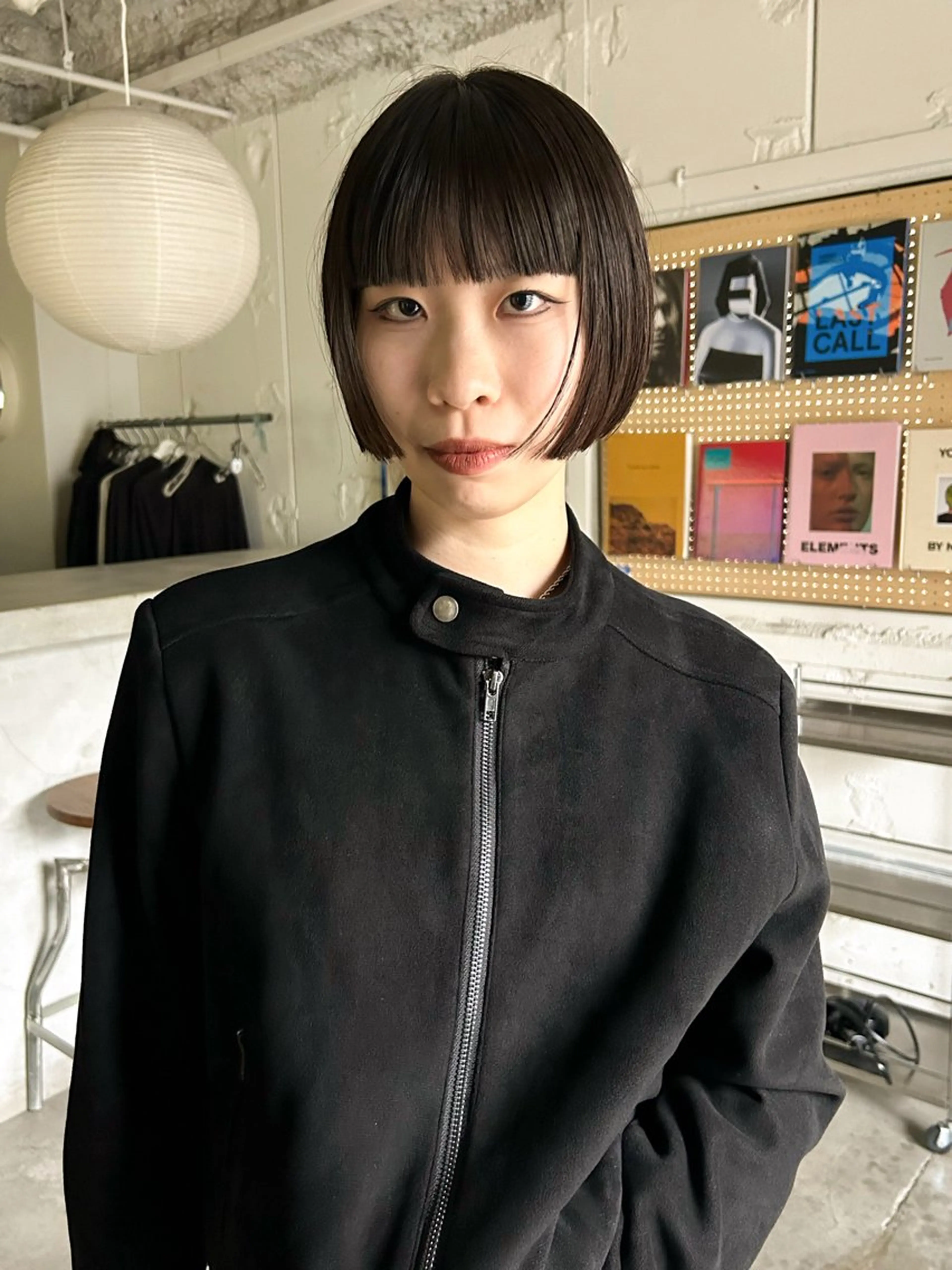 ショート ボブ カット トリートメント Loom.所属・村上雅人 ナチュラルモードのヘアスタイル