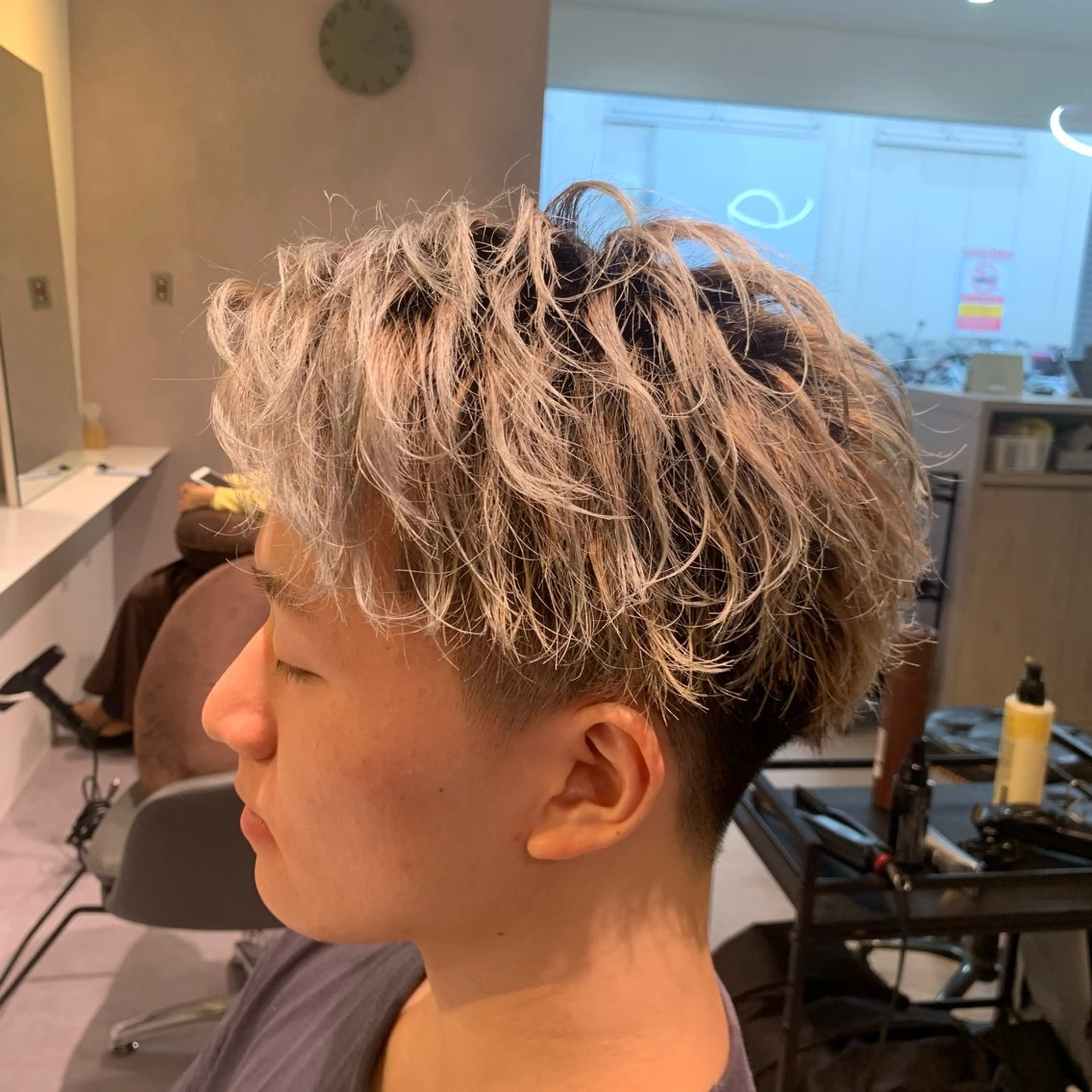 メンズ 濱口 健慎のヘアスタイル