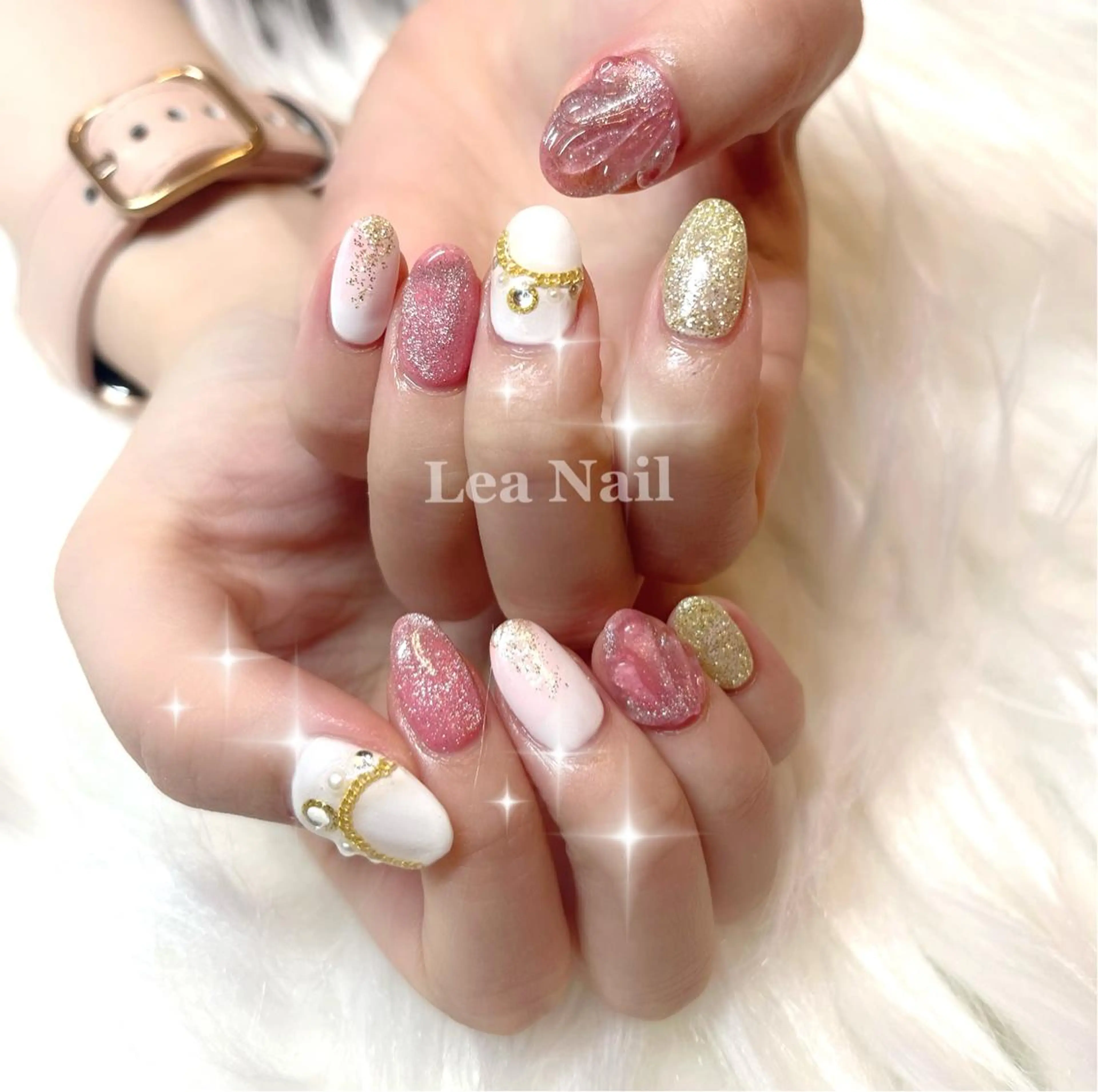 ネイル ハンドネイル Lea Nailのネイルデザイン