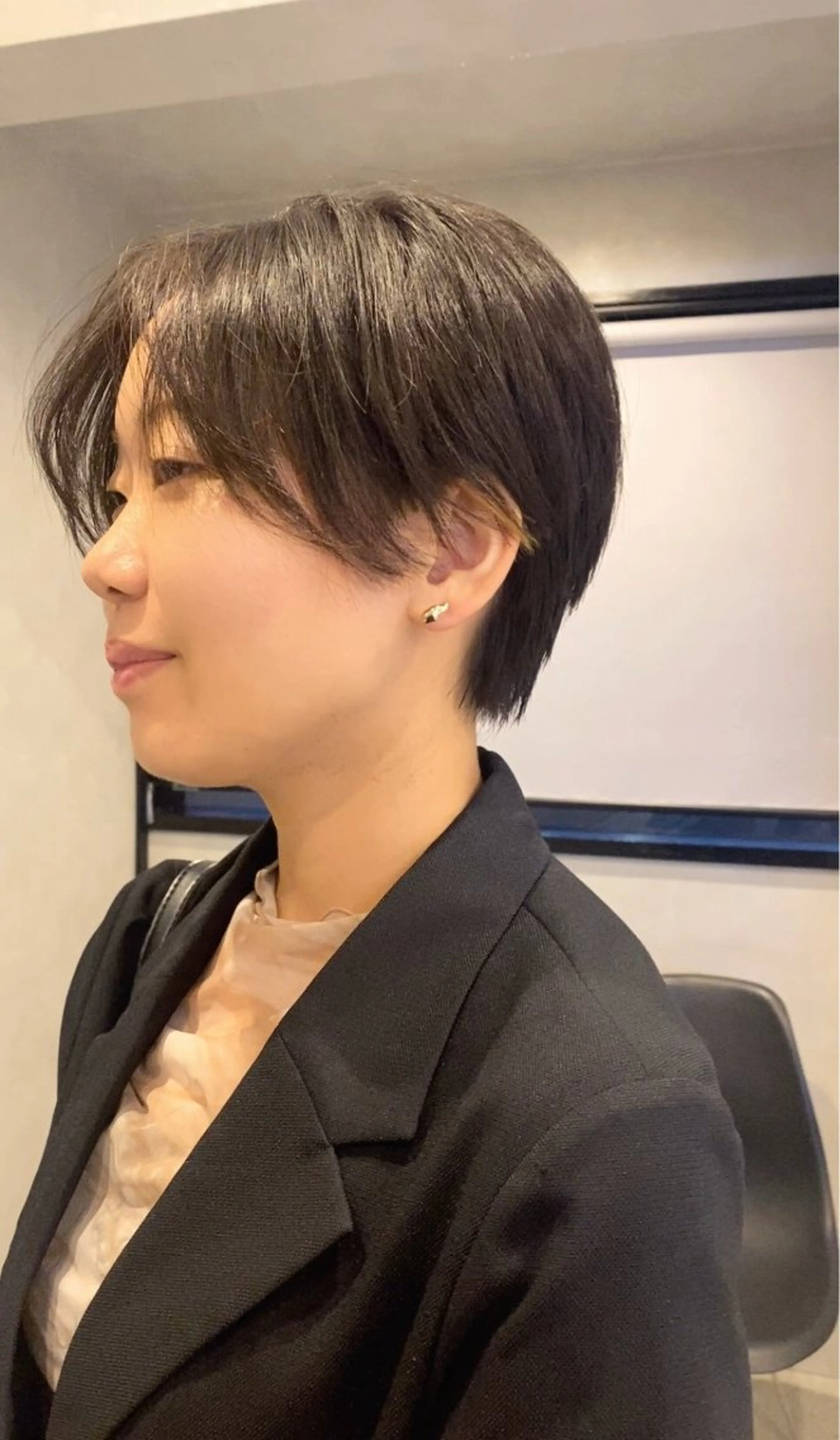 ショート ハンサムショート ショートヘア カット Agu hair lang屋島店所属・大林　恵理 【Agu 屋島】のヘアスタイル