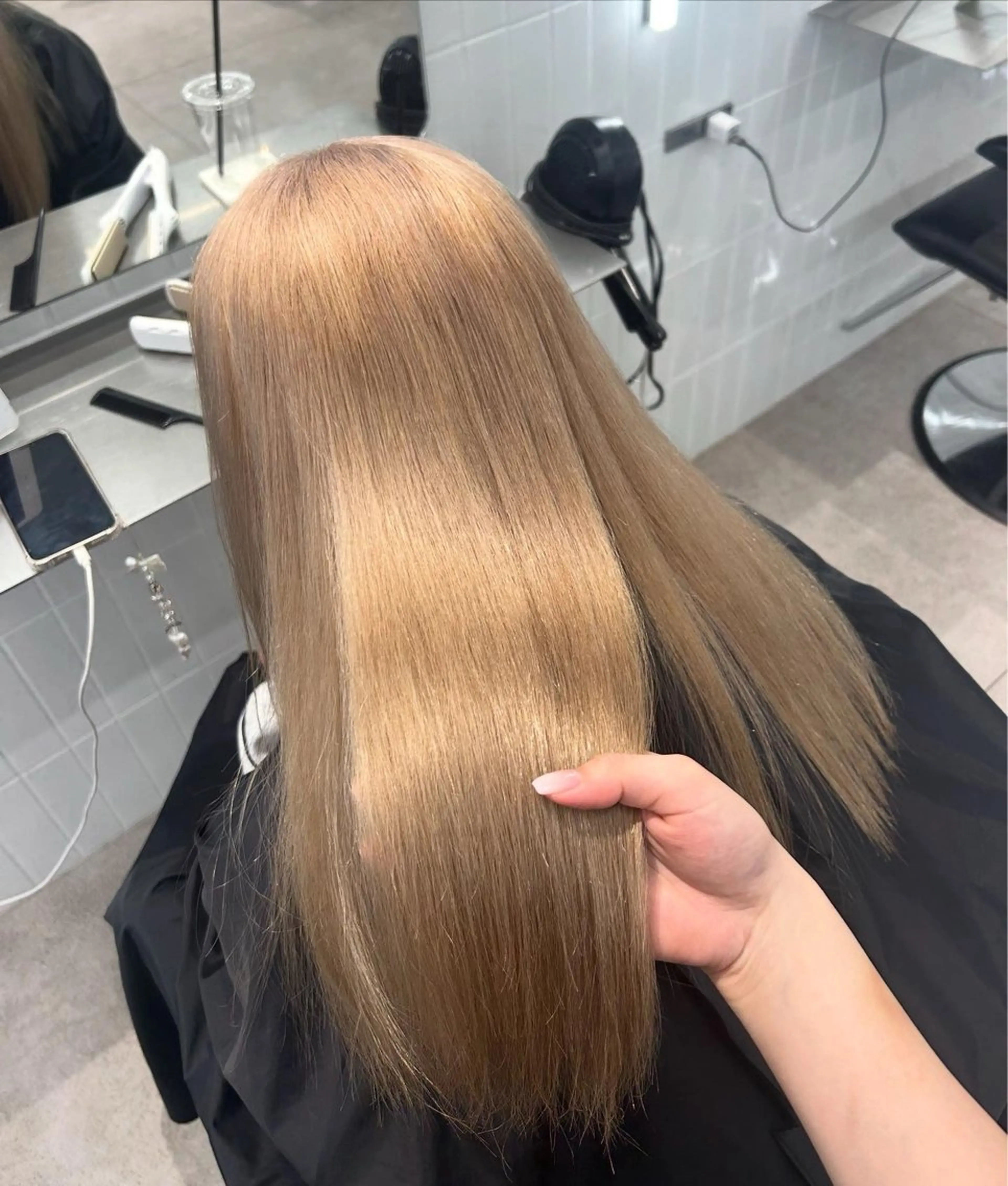 💜リタッチ＋カラー💜＋クイックトリートメント✨️の写真