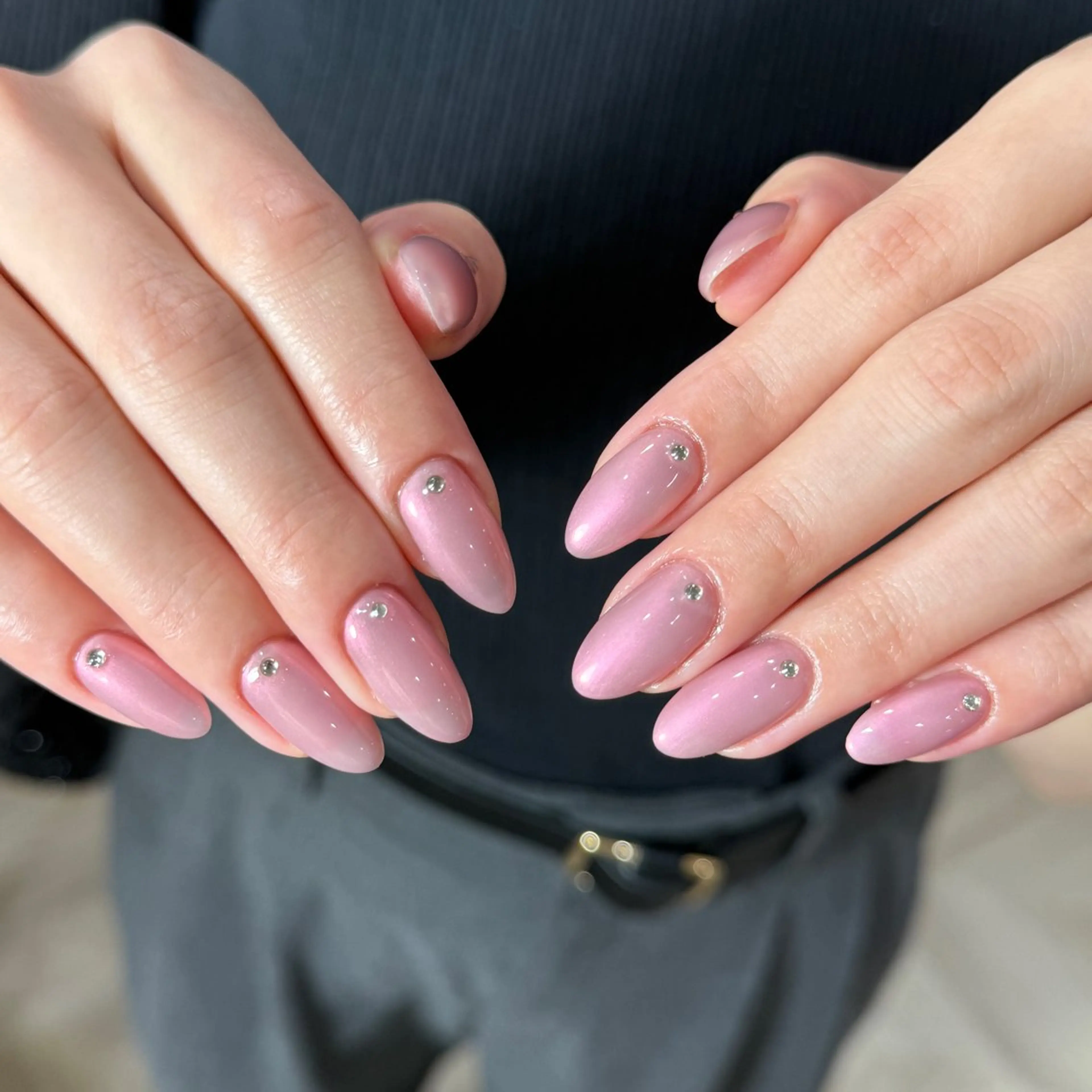 ネイル ストーンネイル ハンドネイル Tagi Nail所属・Tagi Nail 銀座のネイルデザイン