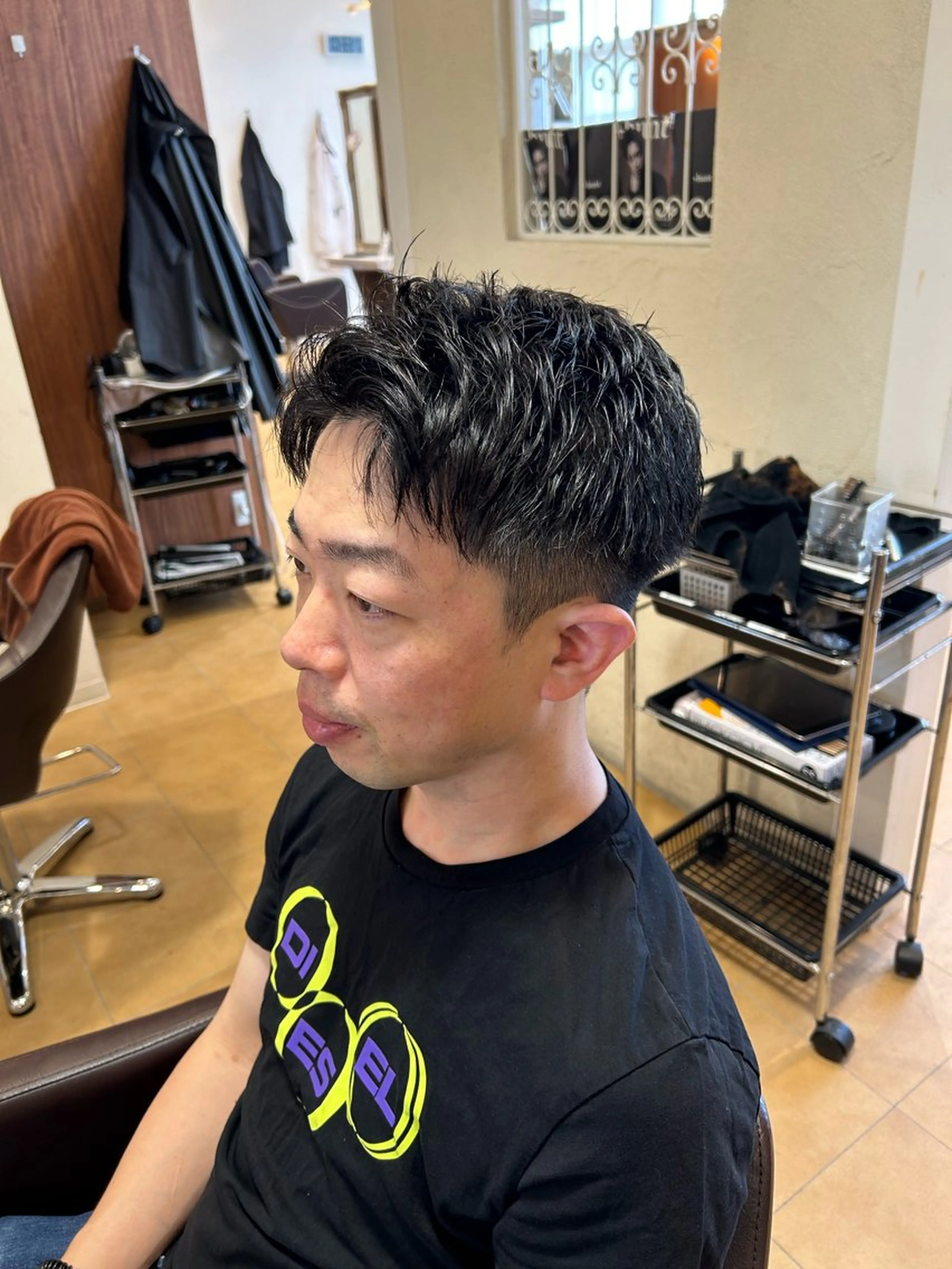 メンズ カット 今中 紗英のヘアスタイル