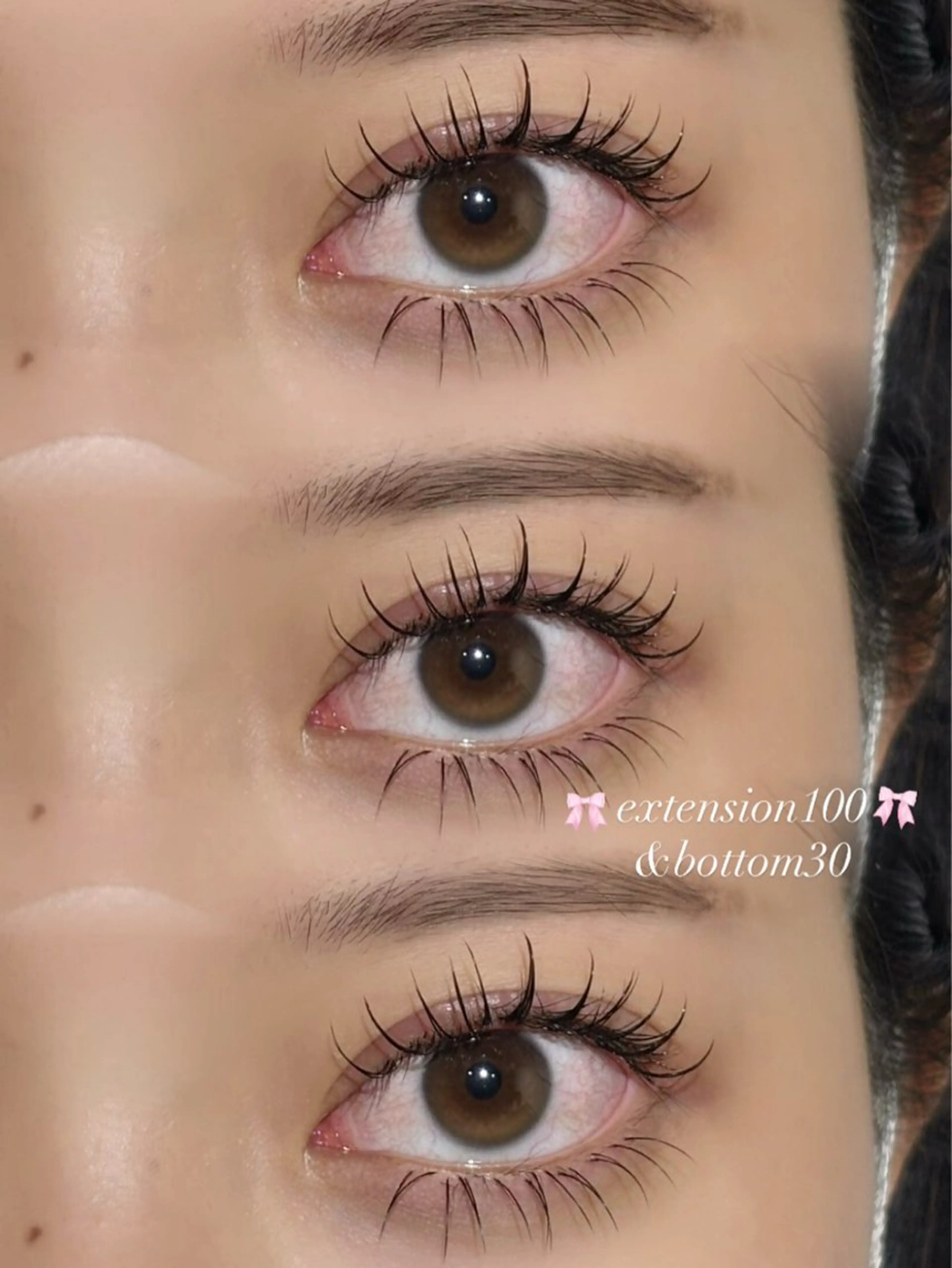 マツエク・マツパ マツエク NORA senaのマツエク・マツパデザイン