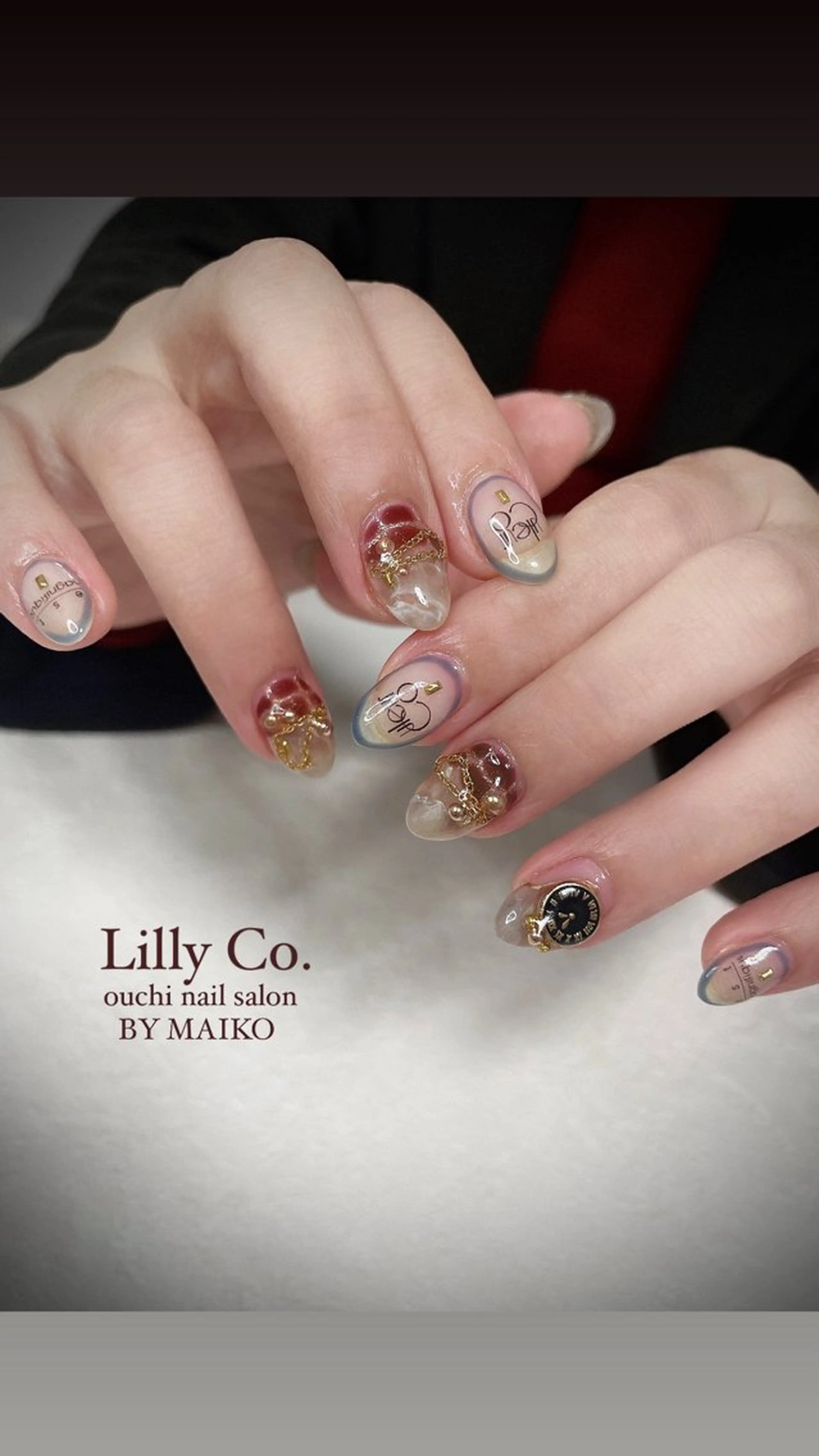 ネイル アートネイル ハンドネイル ハンドケア Lilly Co.のネイルデザイン
