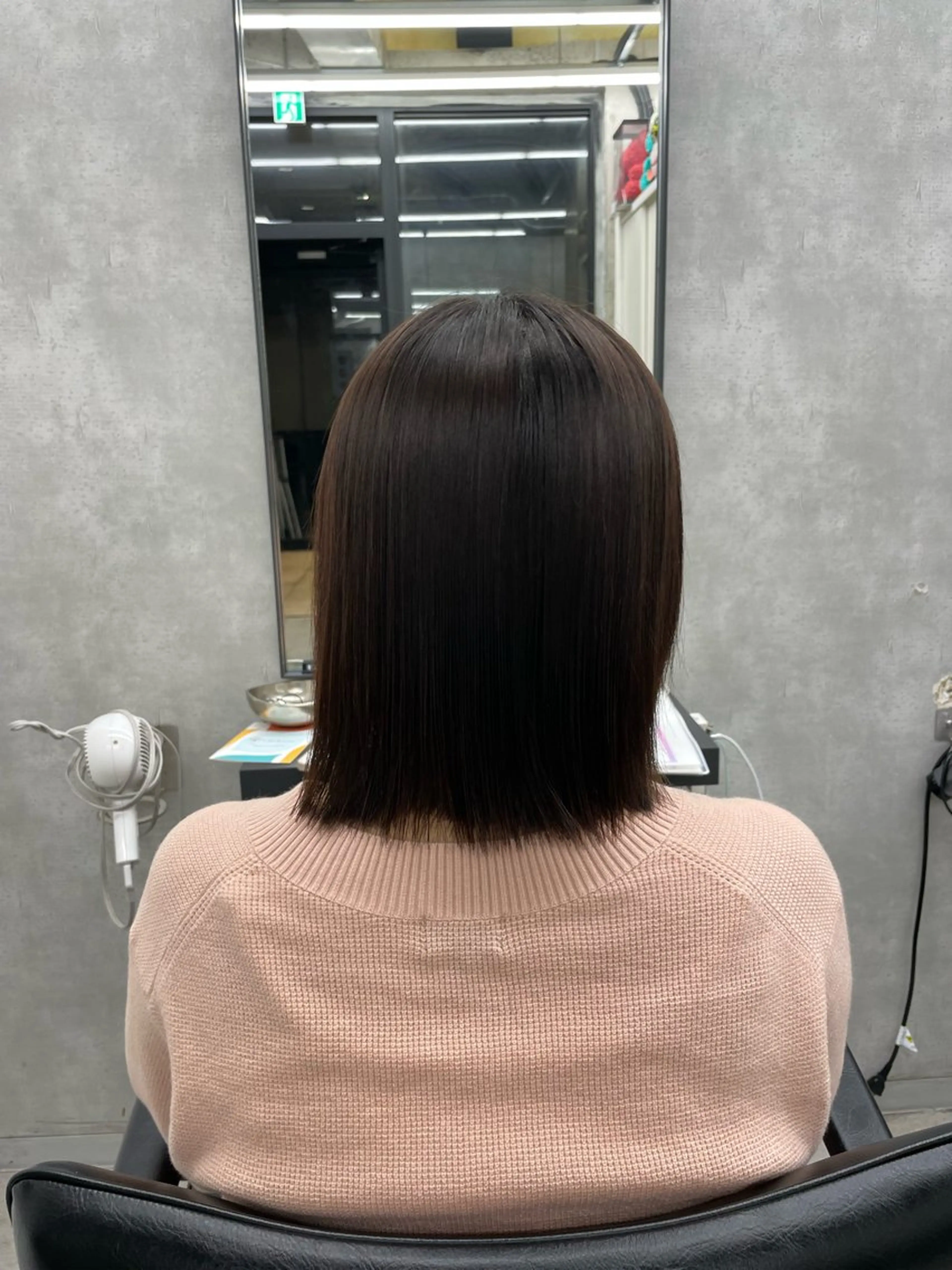 ミディアム 角田 萌夏のヘアスタイル