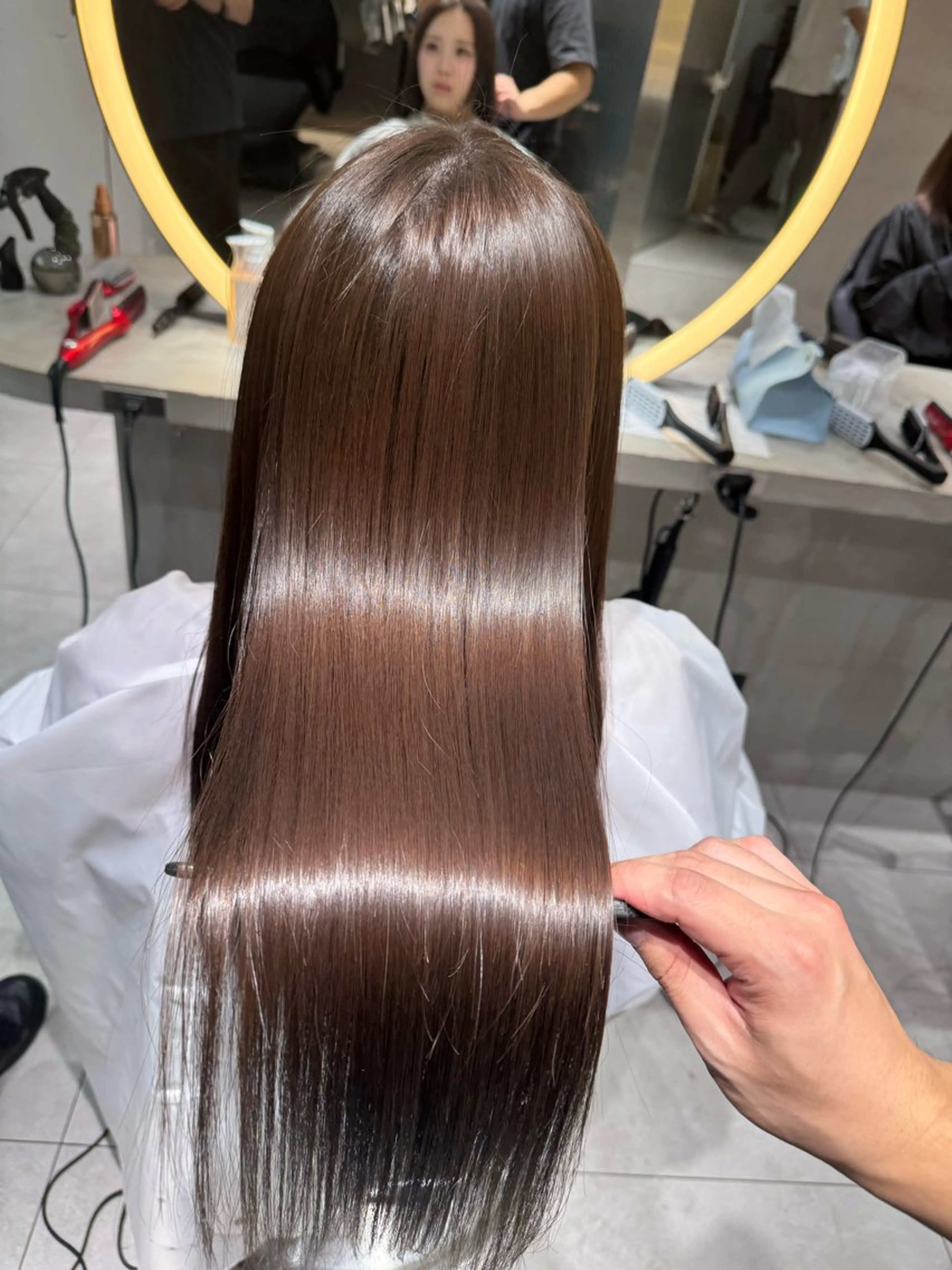 ロング 縮毛矯正 髪質改善💎本郷 壮一郎のヘアスタイル