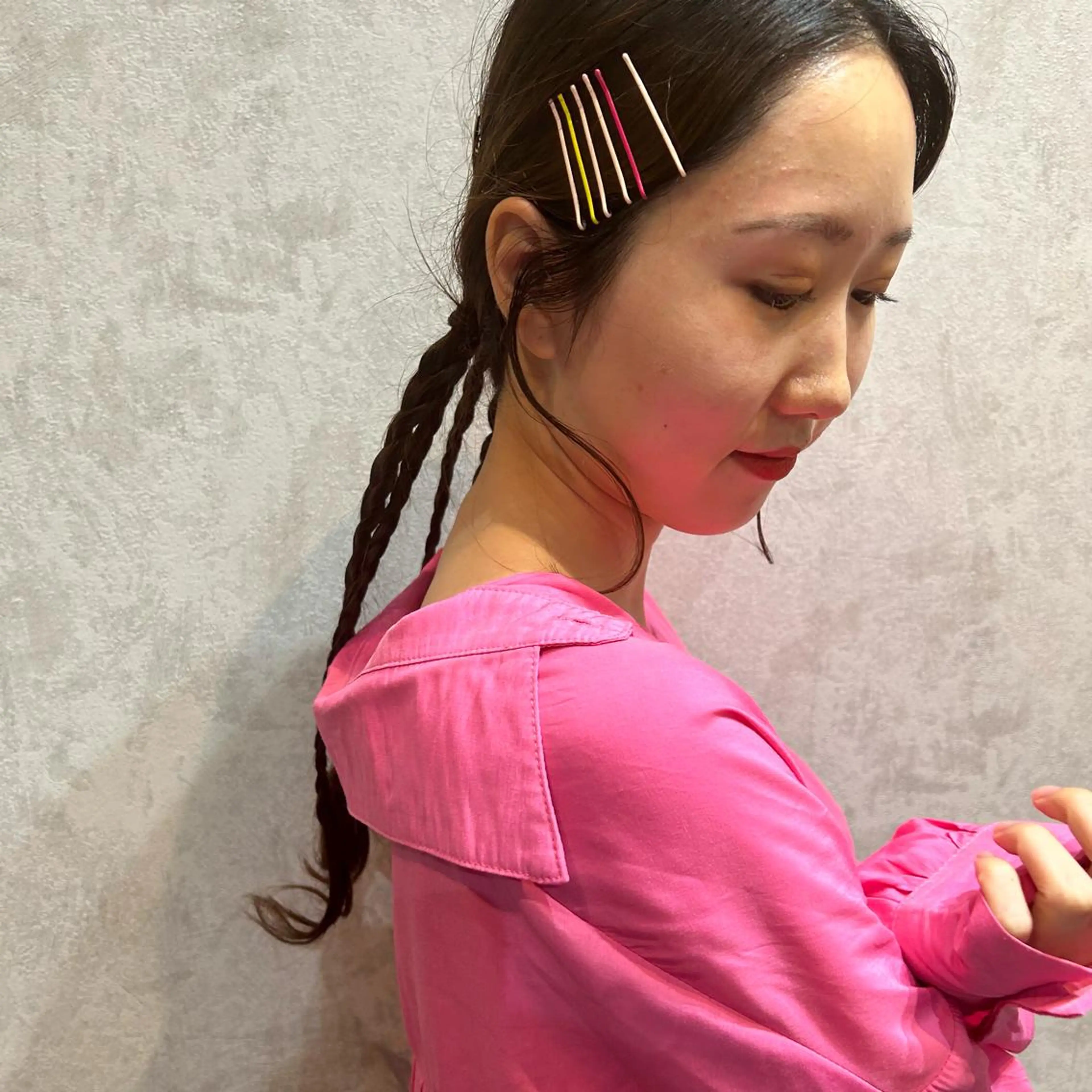 ロング ヘアアレンジ 飯塚 沙衣のヘアスタイル