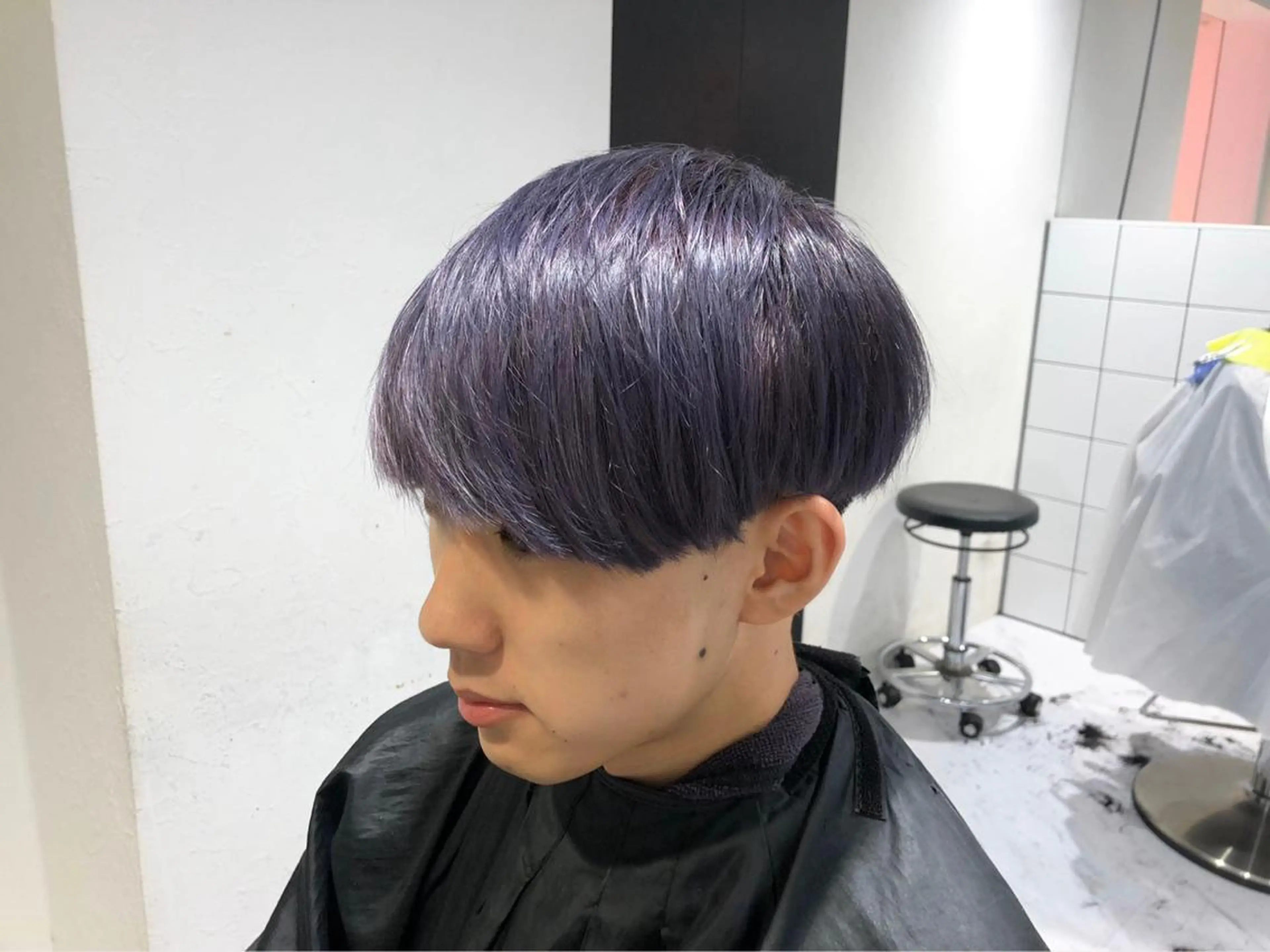 カラー メンズ ヘアカラー ☘️垢抜けカラー KOUKI☘️のヘアスタイル