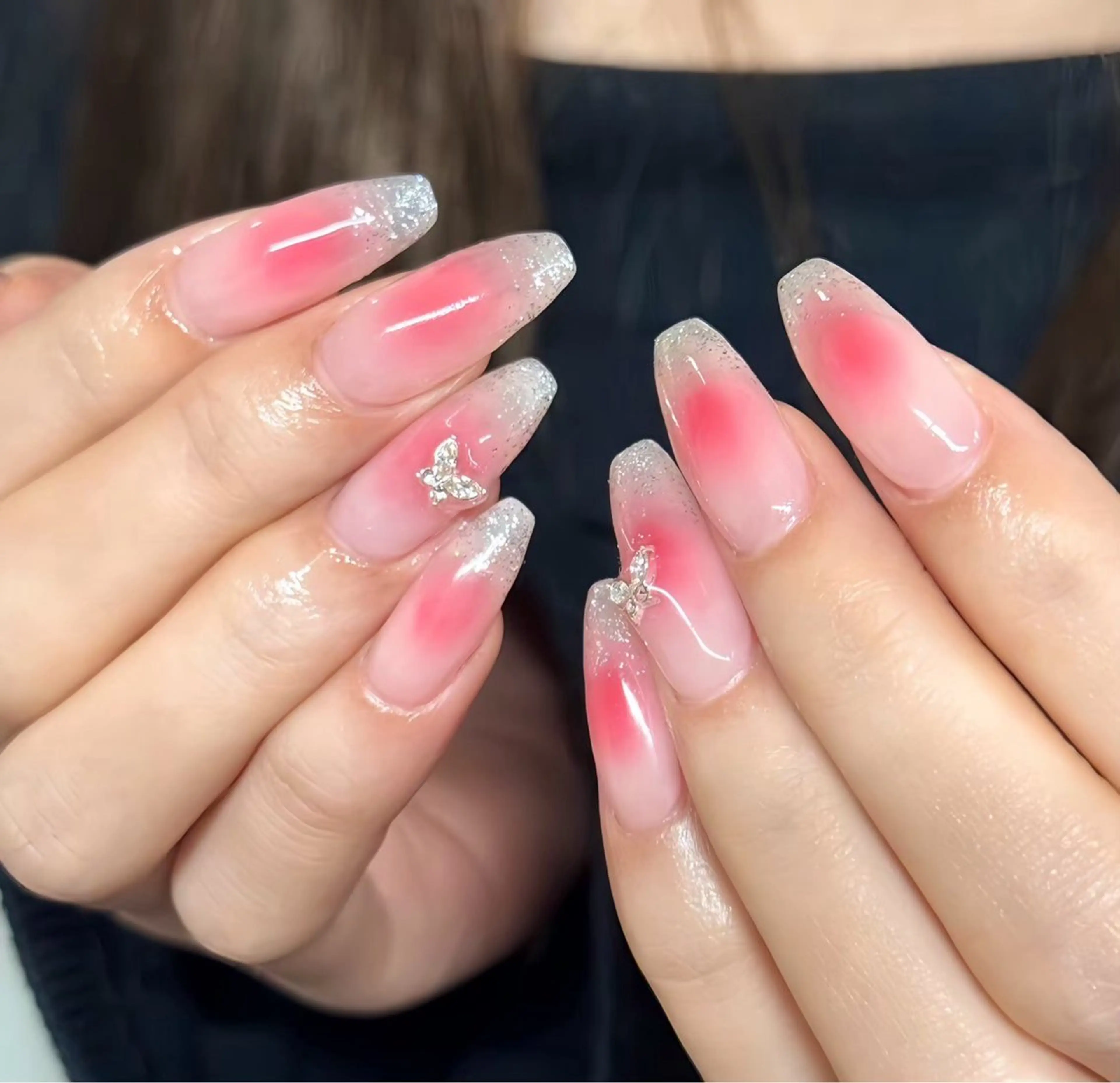 ネイル ハンドネイル ジュエル.《ネイル》 モデル募集中のネイルデザイン