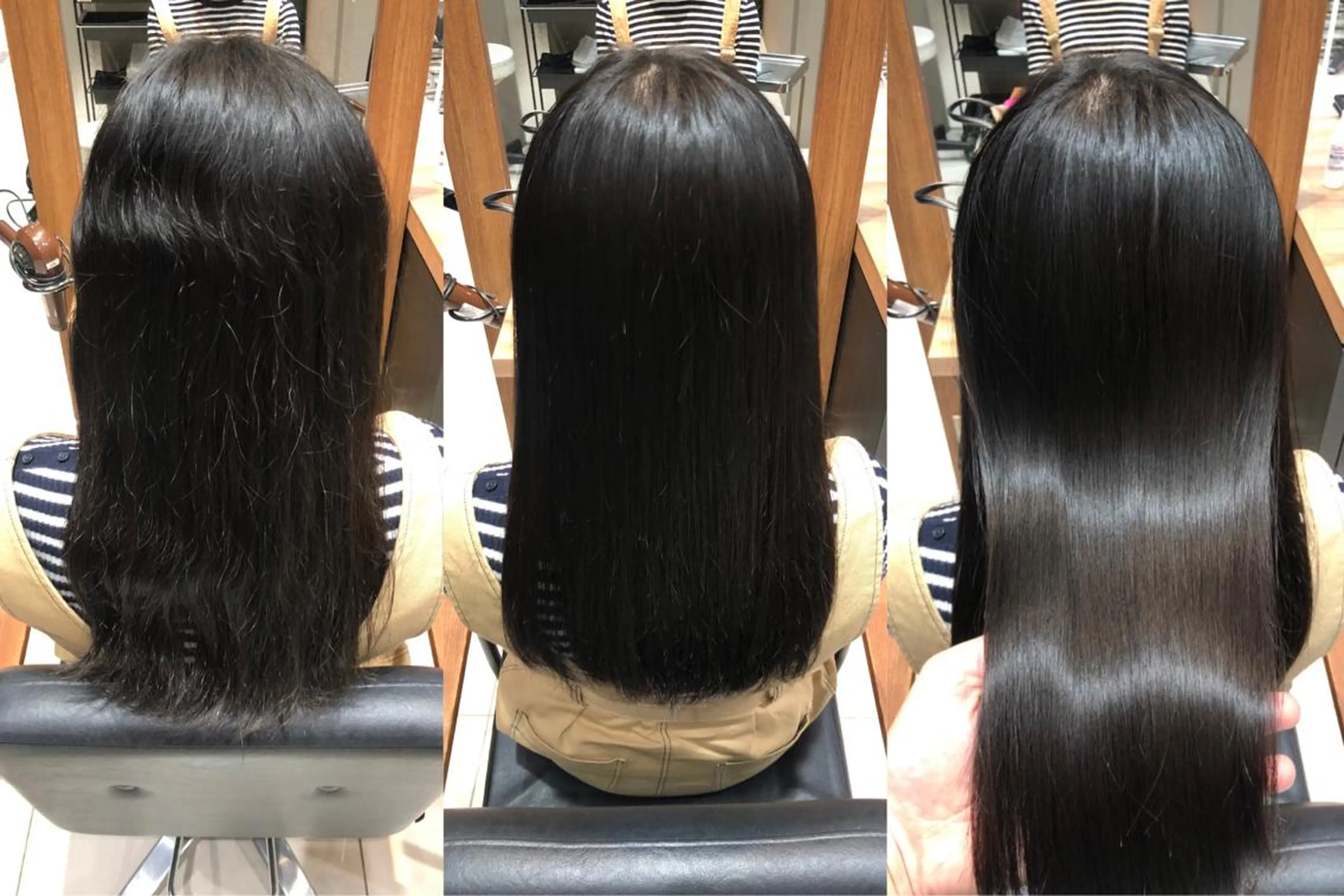 ロング 髪質改善 縮毛矯正 トリートメント 酸熱トリートメント ディレクター ノナカのヘアスタイル