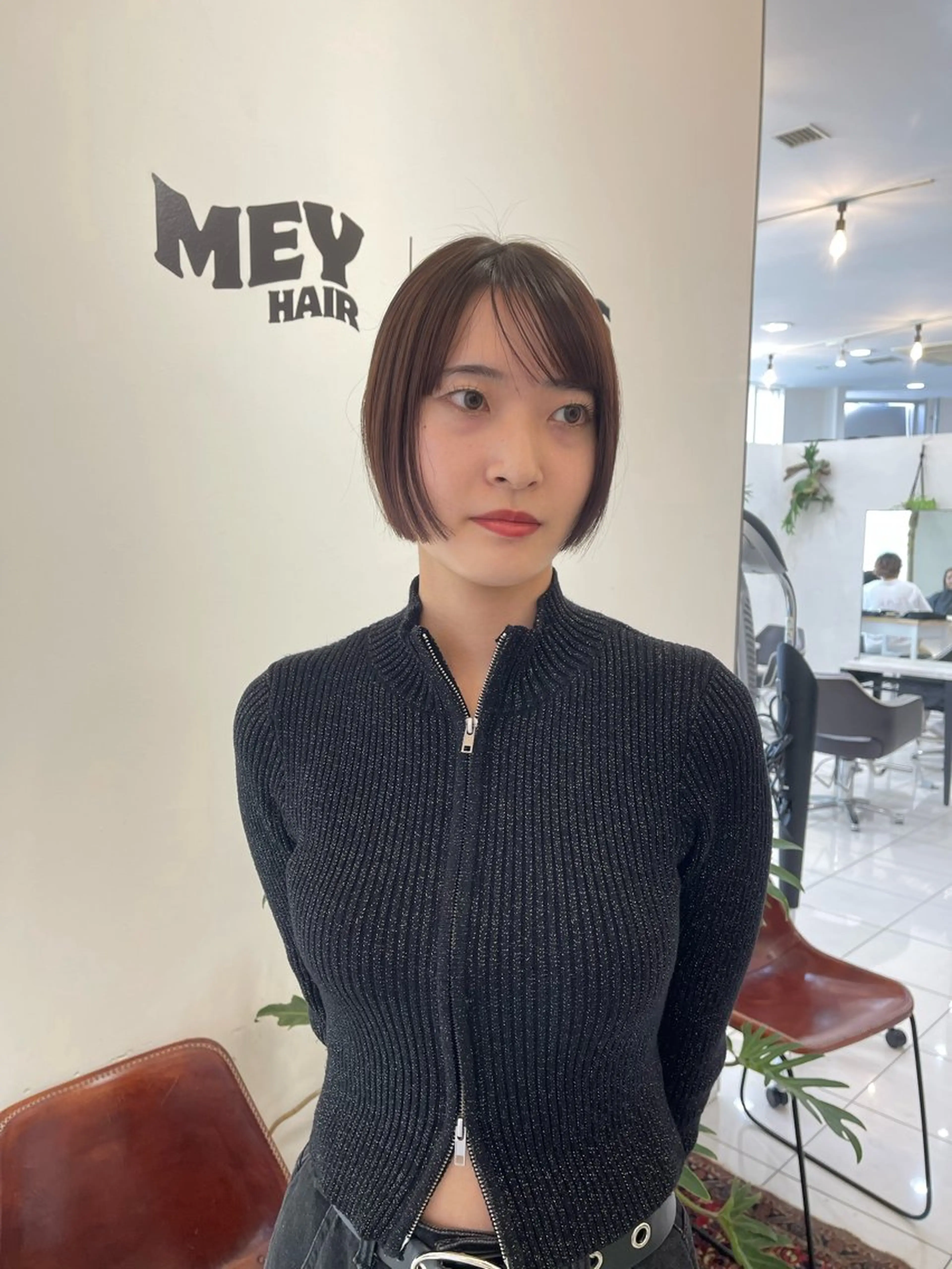 ショート カラー ボブ カット ヘアカラー トリートメント ✅ボブ/パーマ/ 表参道/KENTA✅のヘアスタイル