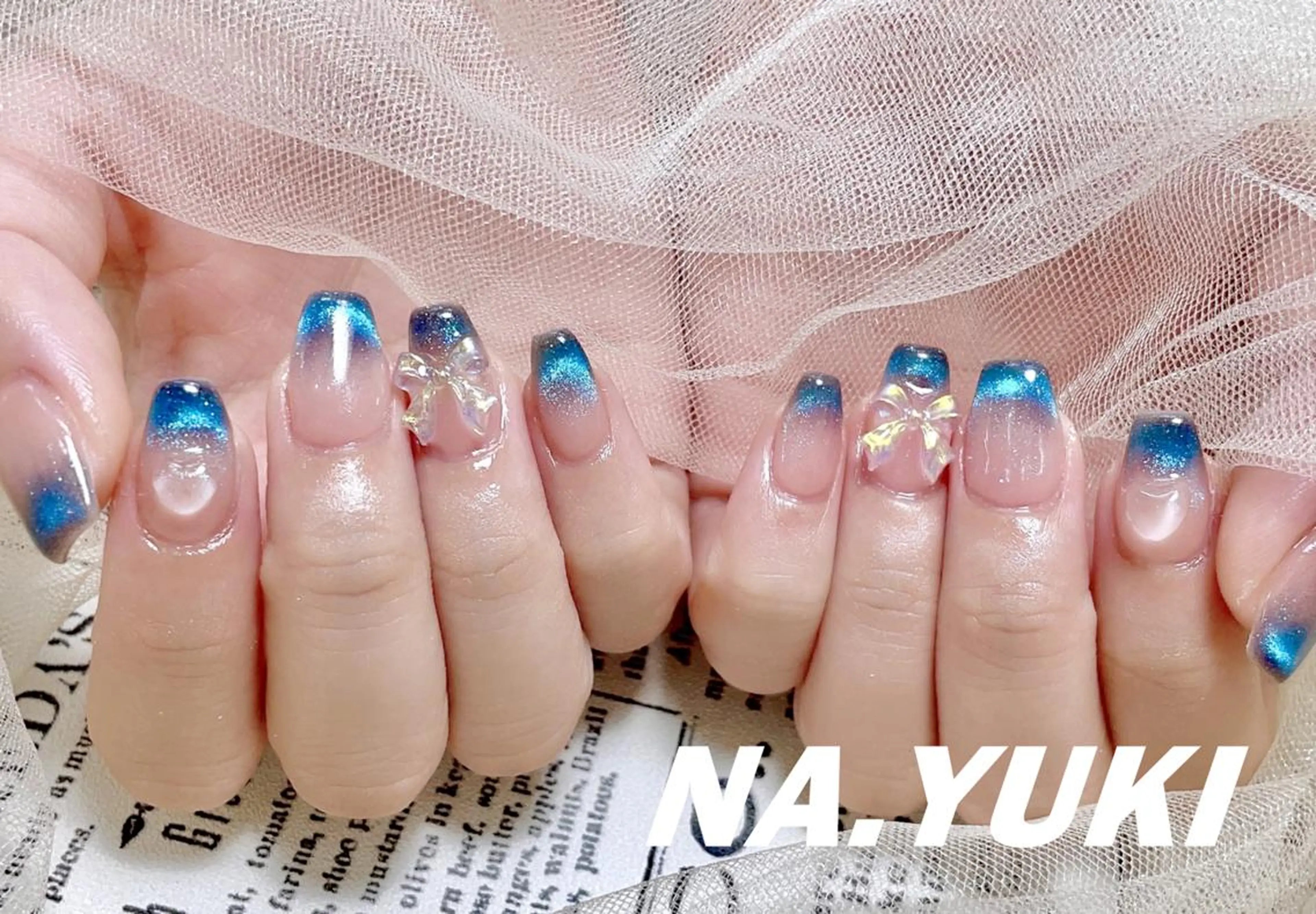 ネイル ハンドネイル ハンドケア 🌷 Mooning 🌷のネイルデザイン